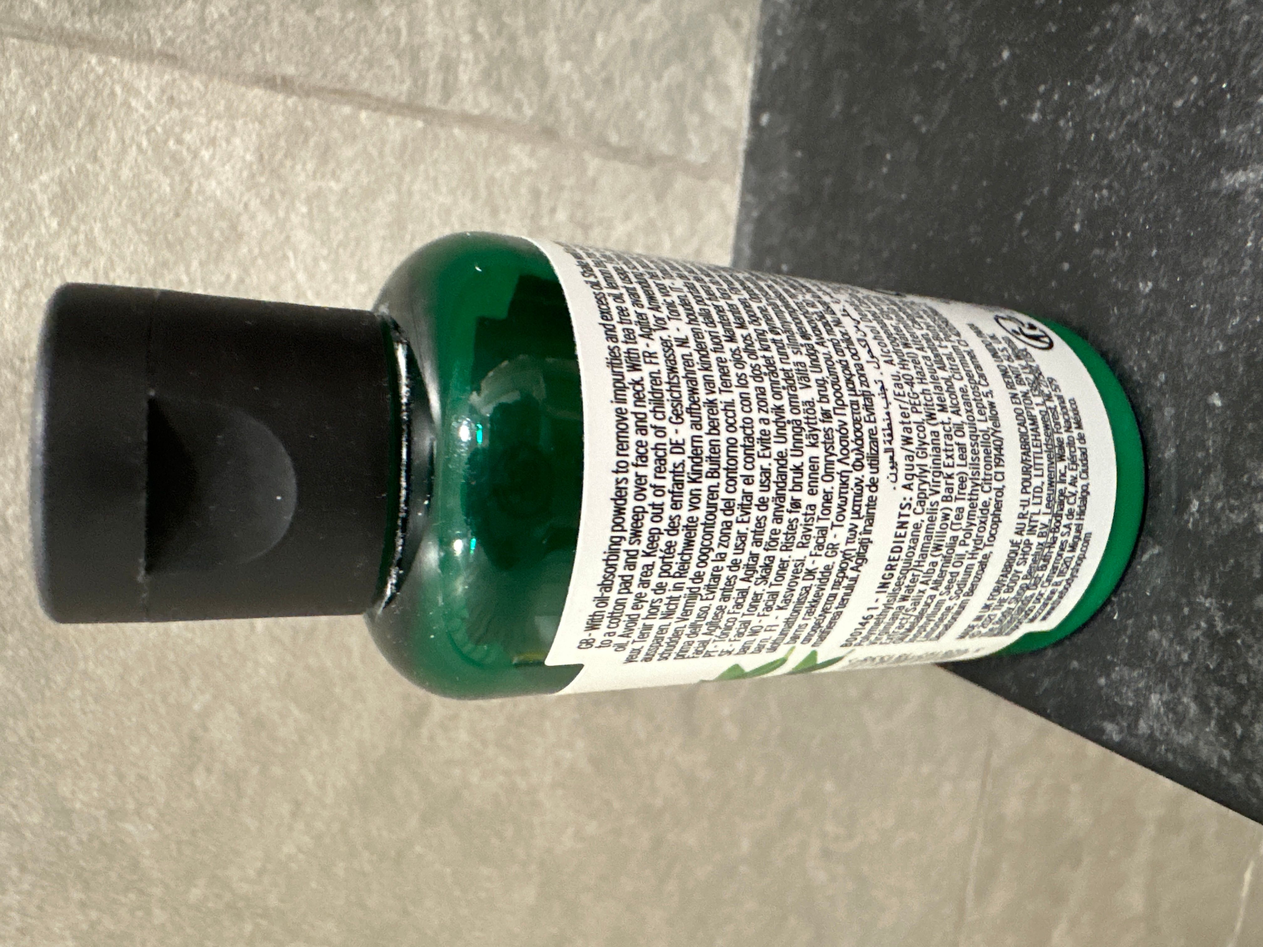 The Body Shop 茶樹潔面爽膚水 真實評價/實測照片 bydap**************com 1