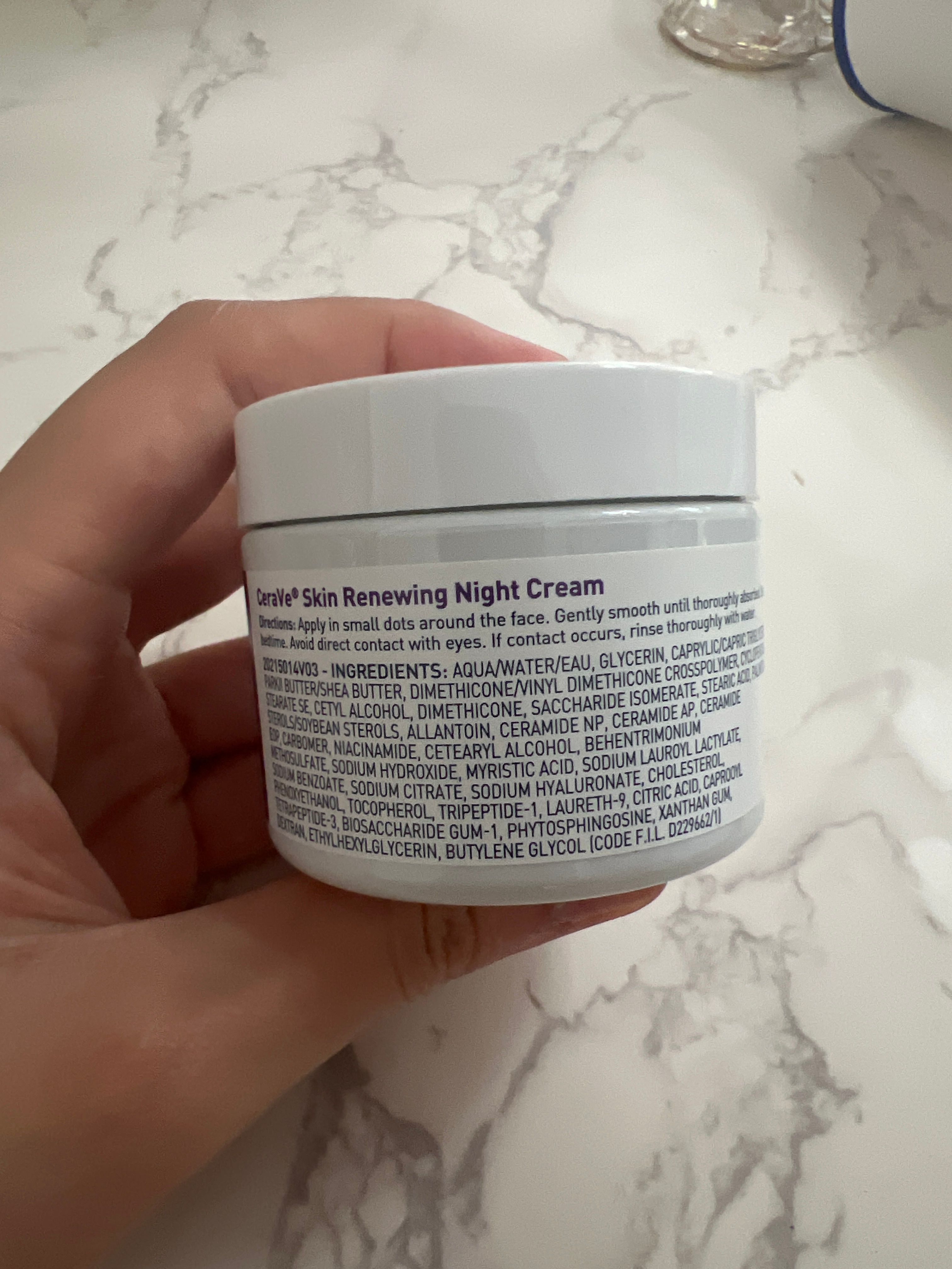 CeraVe 夜間再生修護肌膚晚霜 真實評價/實測照片 byChe****han 2