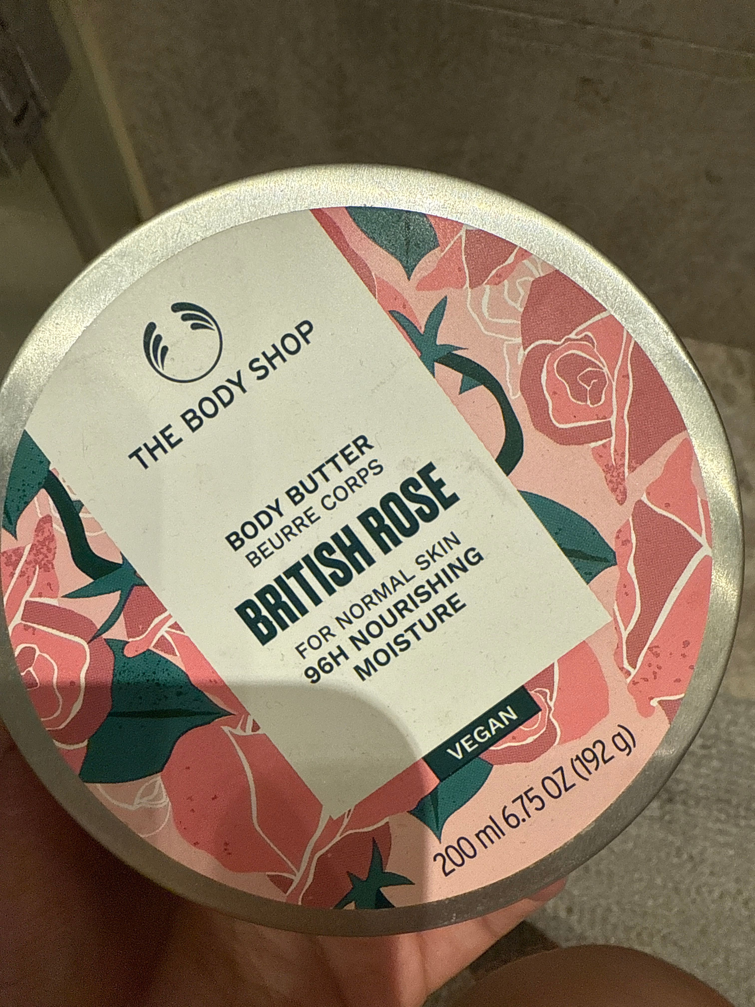 The Body Shop 英倫玫瑰身體補濕乳酪 真實評價/實測照片 byKwo***uen 1