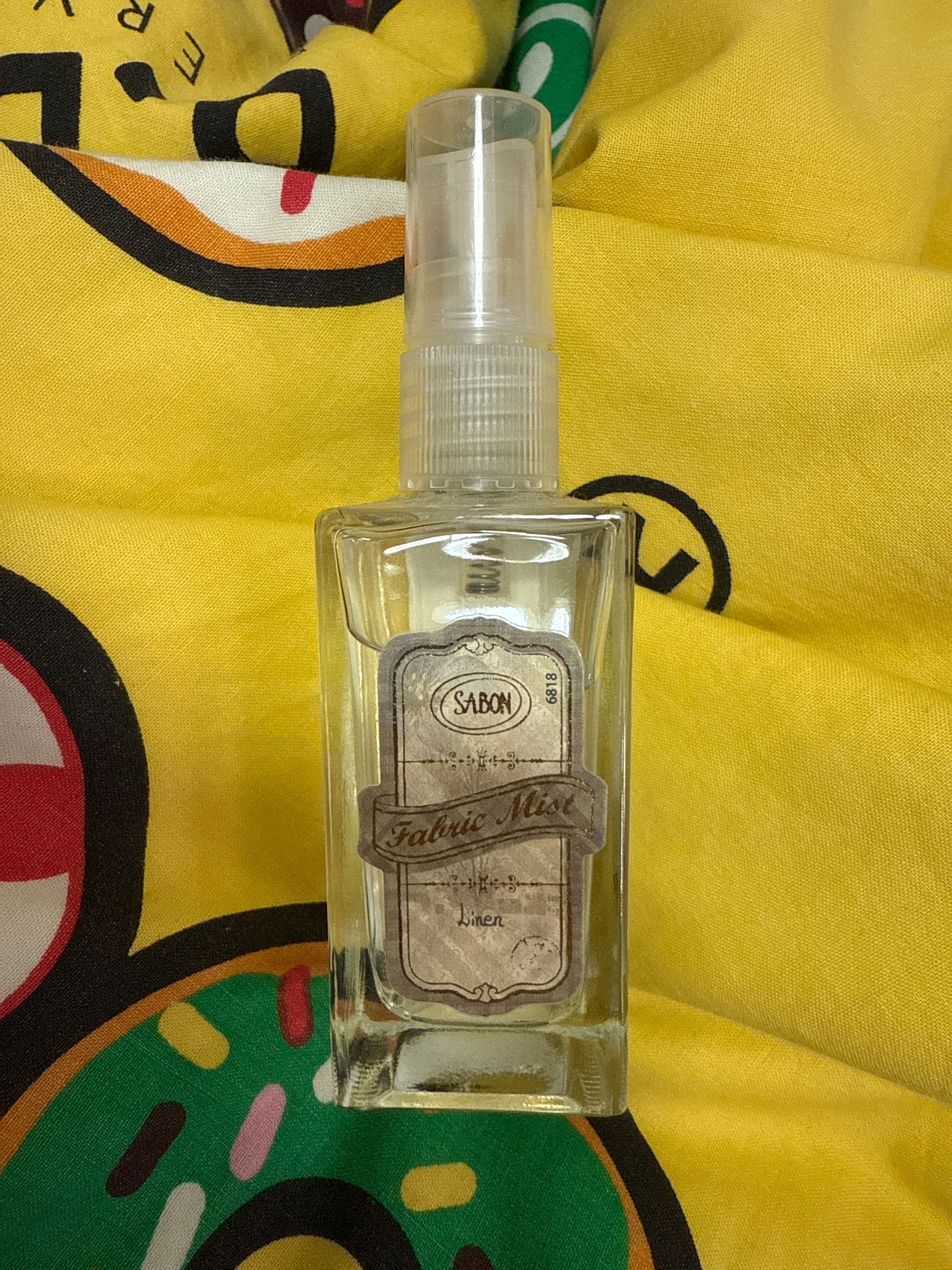 Sabon 白花亞麻衣物香薰噴霧 真實評價/實測照片 byych***************.hk 2