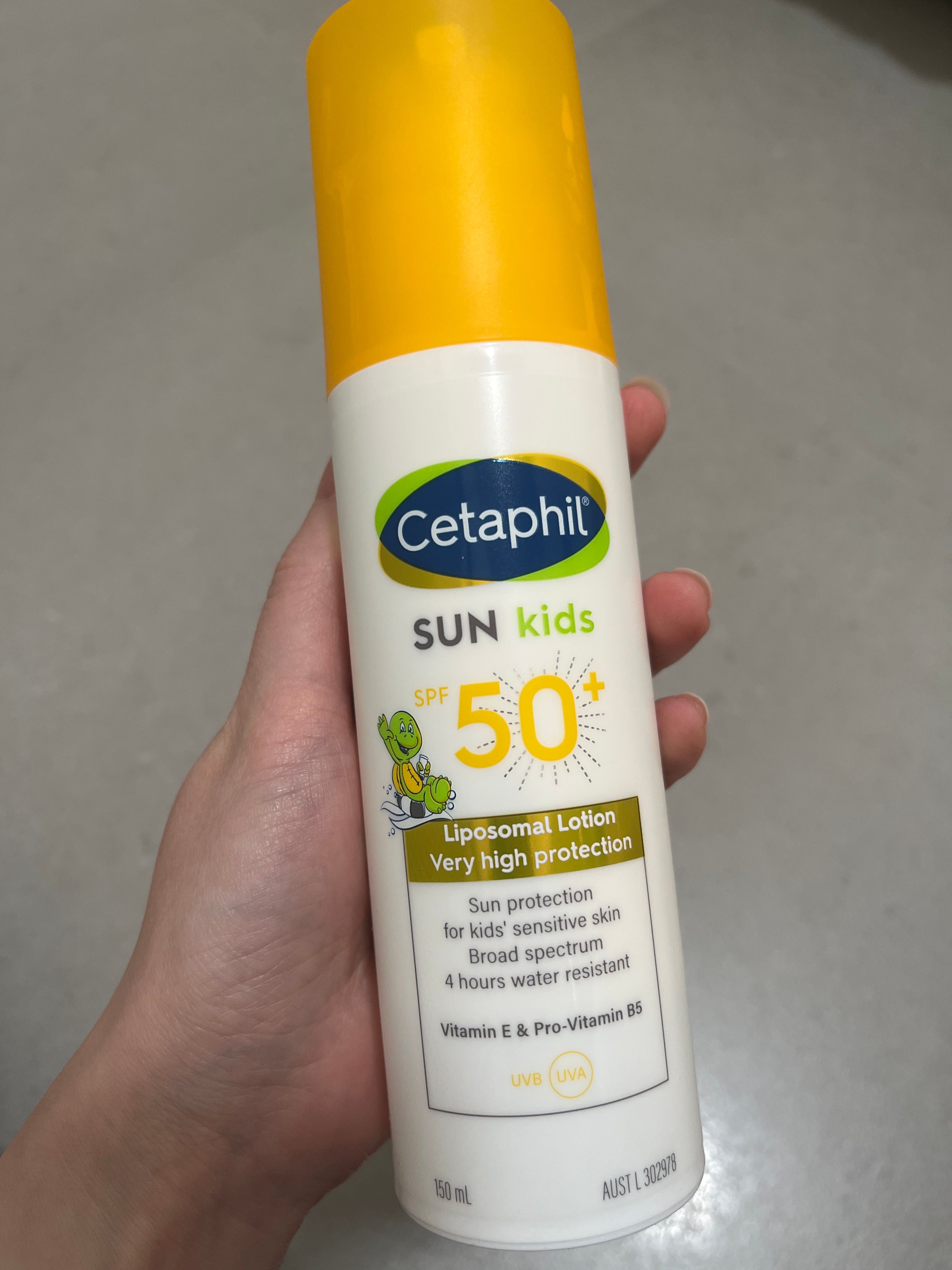 Cetaphil 嬰幼兒保濕低敏防曬乳液 SPF50+ 真實評價/實測照片 byyac***************com 2