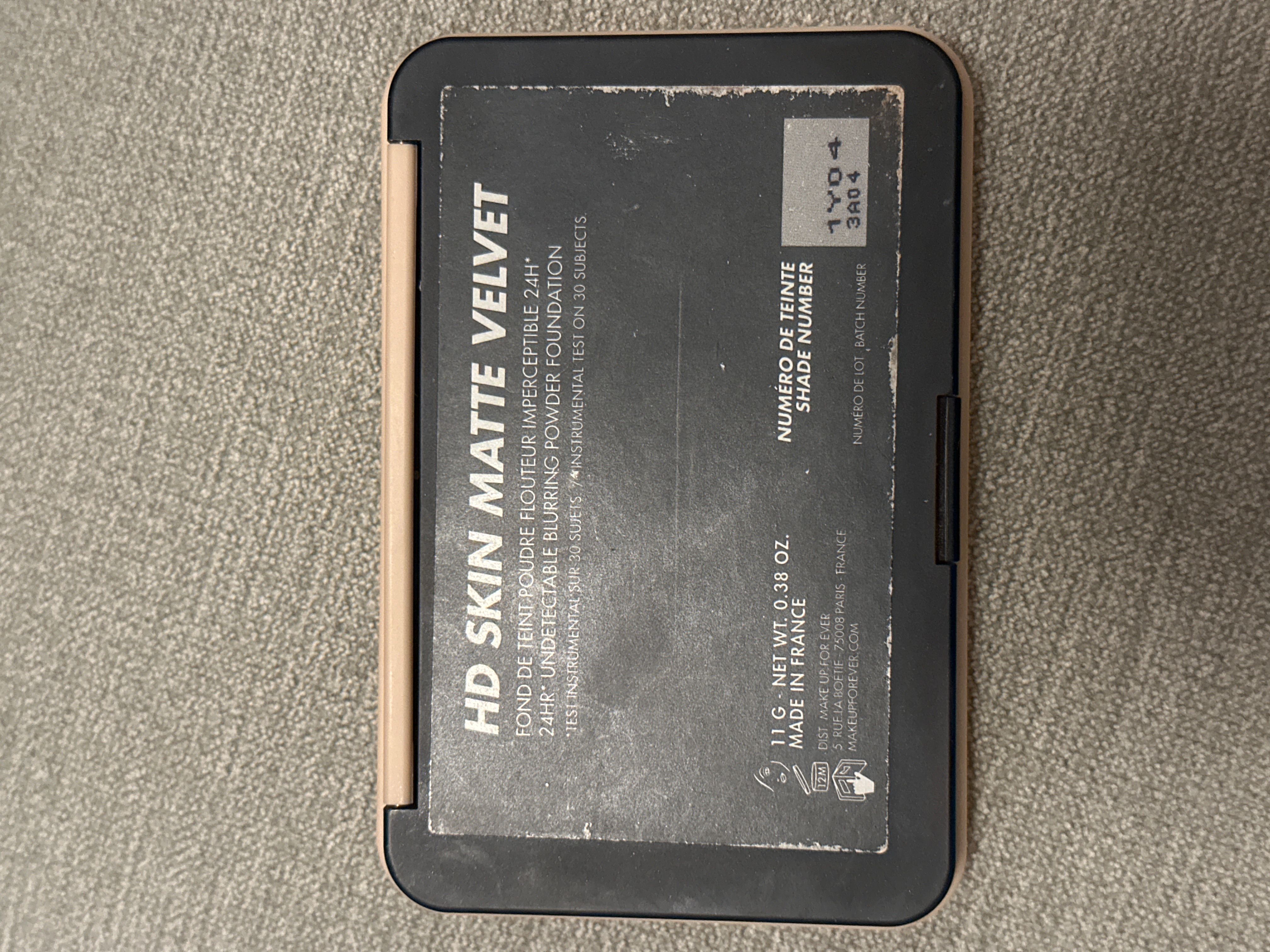 Make Up For Ever 高清柔霧粉餅 真實評價/實測照片 bykay************com 1