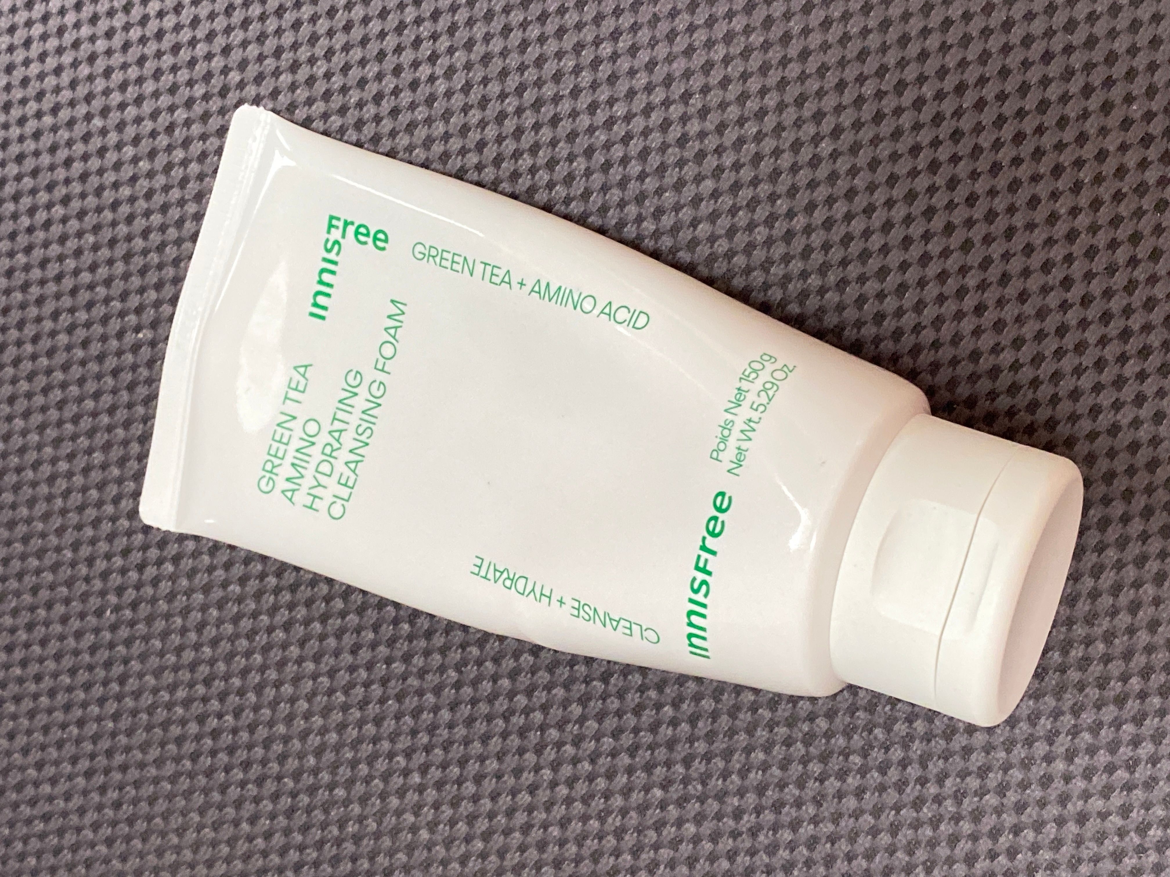 Innisfree 綠茶保濕潔面膏 真實評價/實測照片 bylau*************com 1