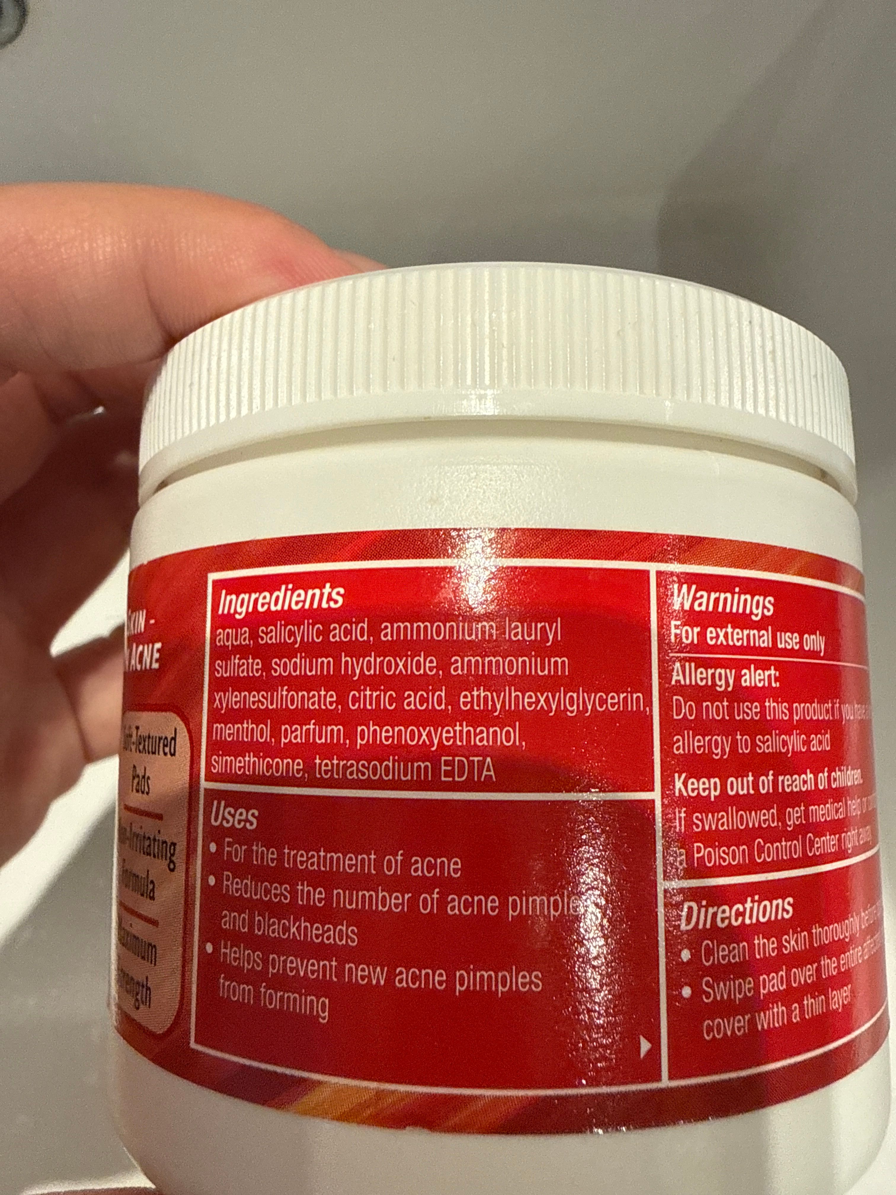 Stridex 2%水楊酸棉片 真實評價/實測照片 bymi****11 1