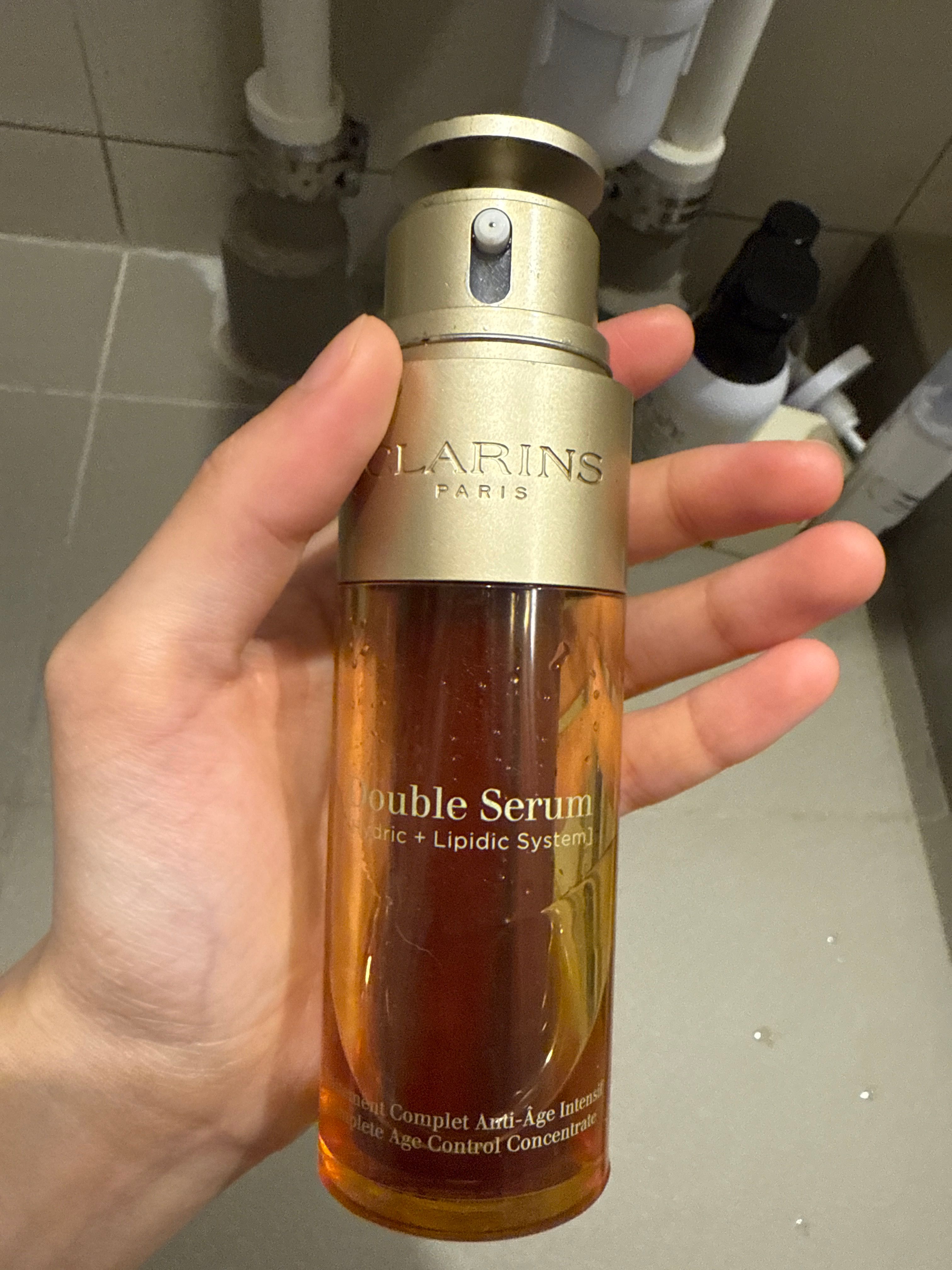 CLARINS 賦活雙精華 真實評價/實測照片 byCyn******han 2