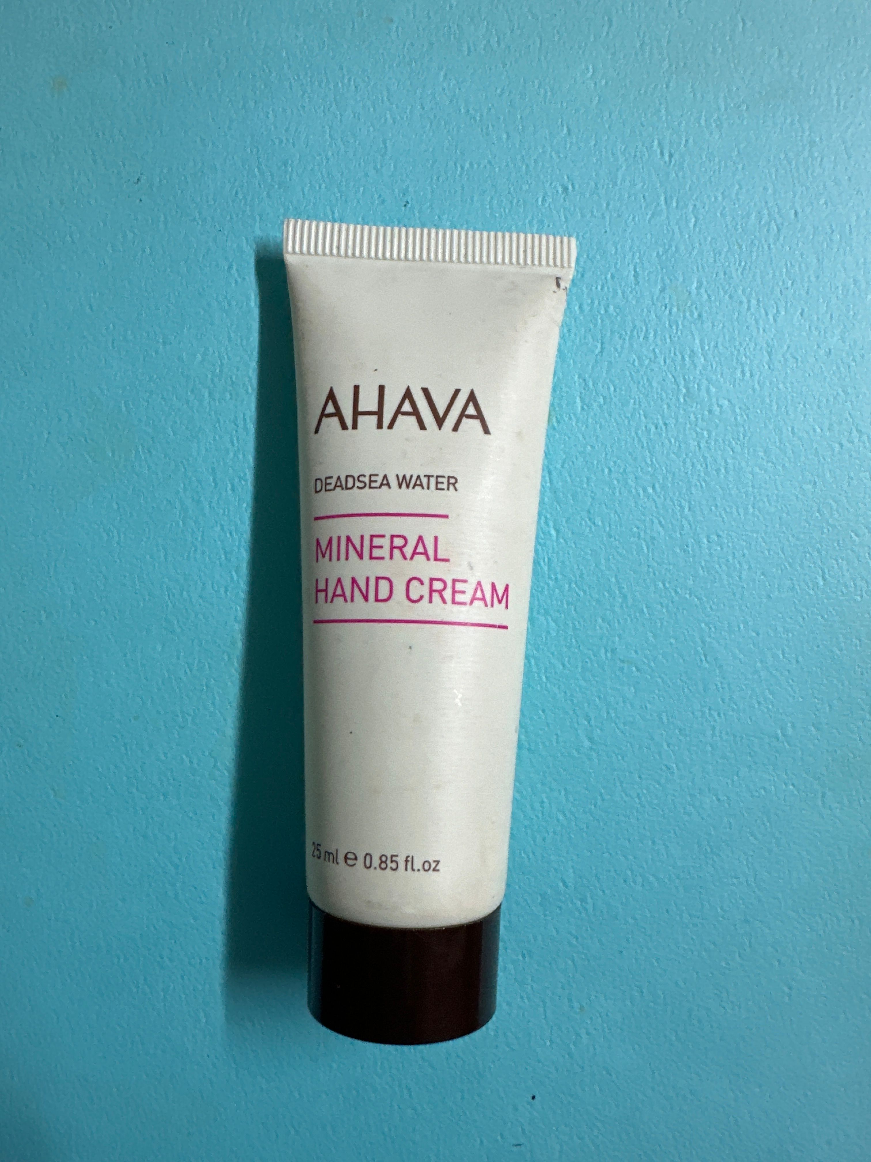 Ahava 死海泥舒緩手霜 真實評價/實測照片 bykal***************com 2