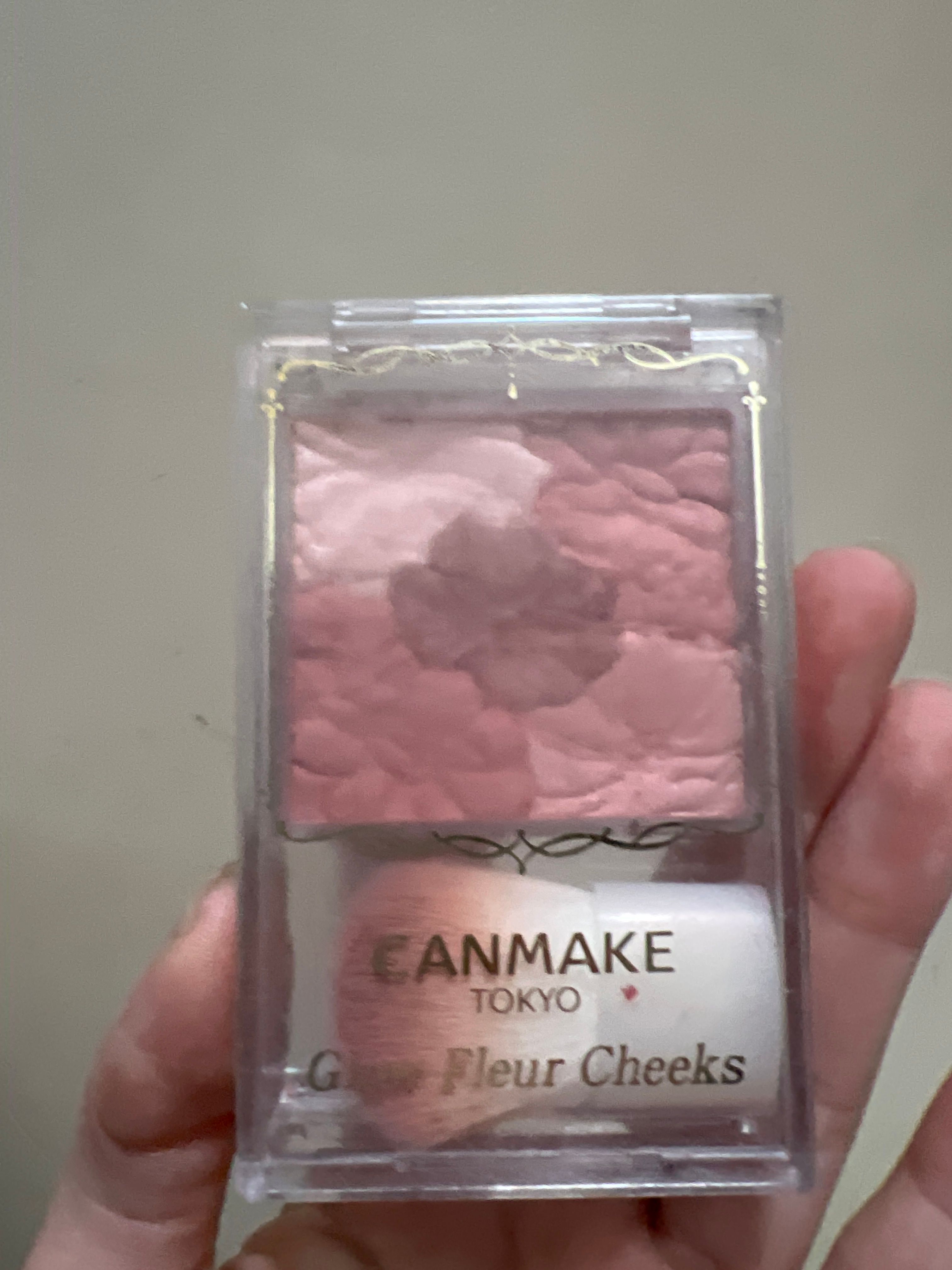 Canmake 花漾柔啞胭脂 真實評價/實測照片 byk***i 2
