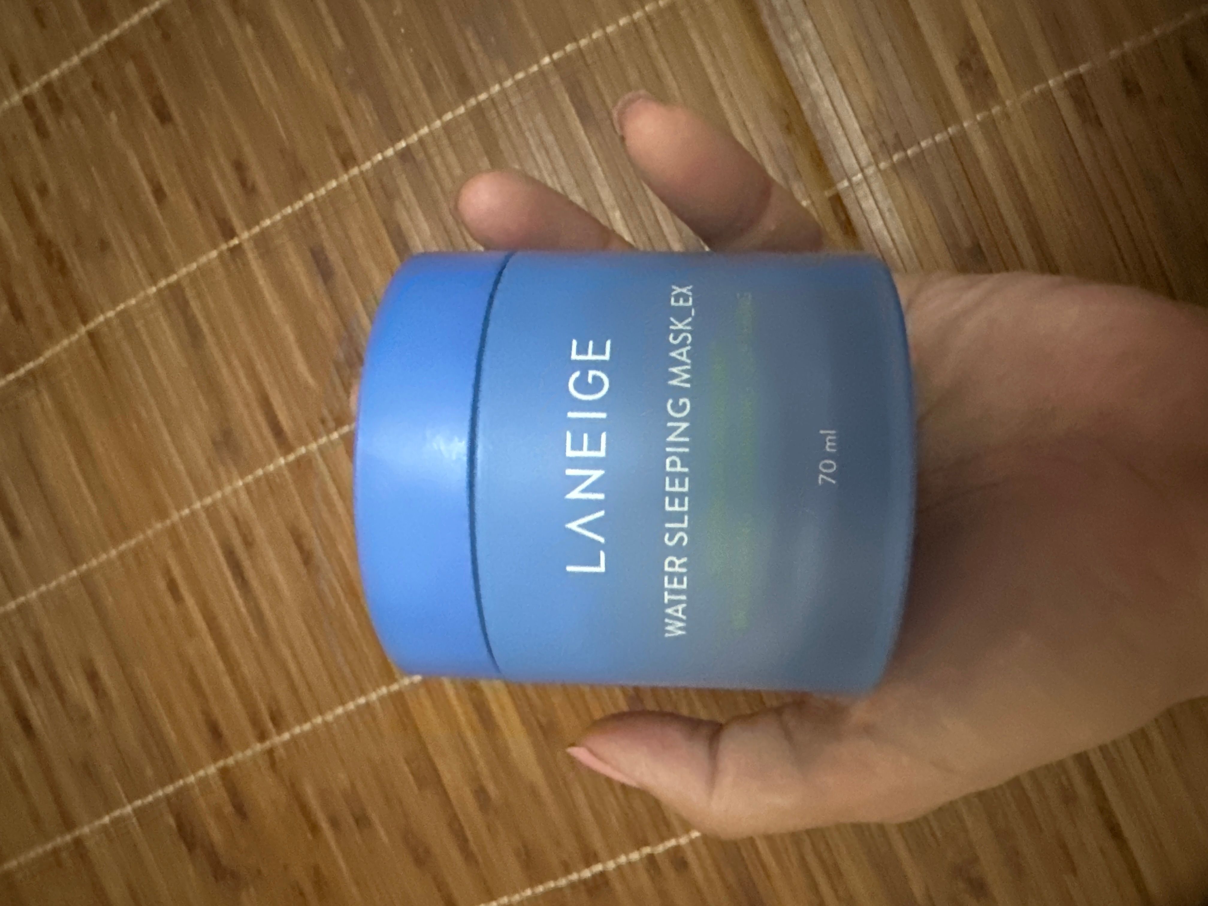 Laneige 水亮補濕睡眠面膜 真實評價/實測照片 by 1