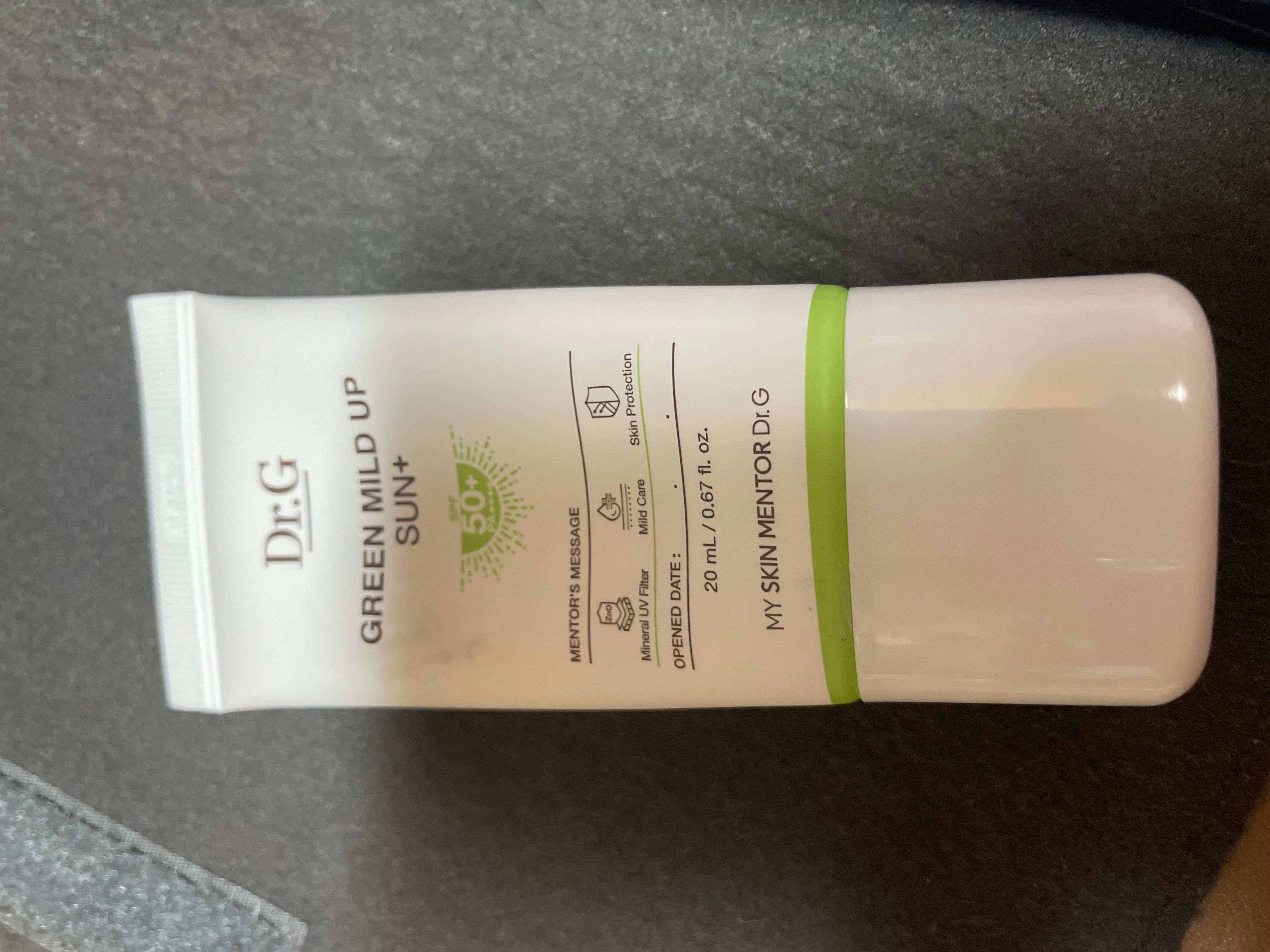 DR.G 溫和保濕防曬霜 真實評價/實測照片 byrit**************com 1