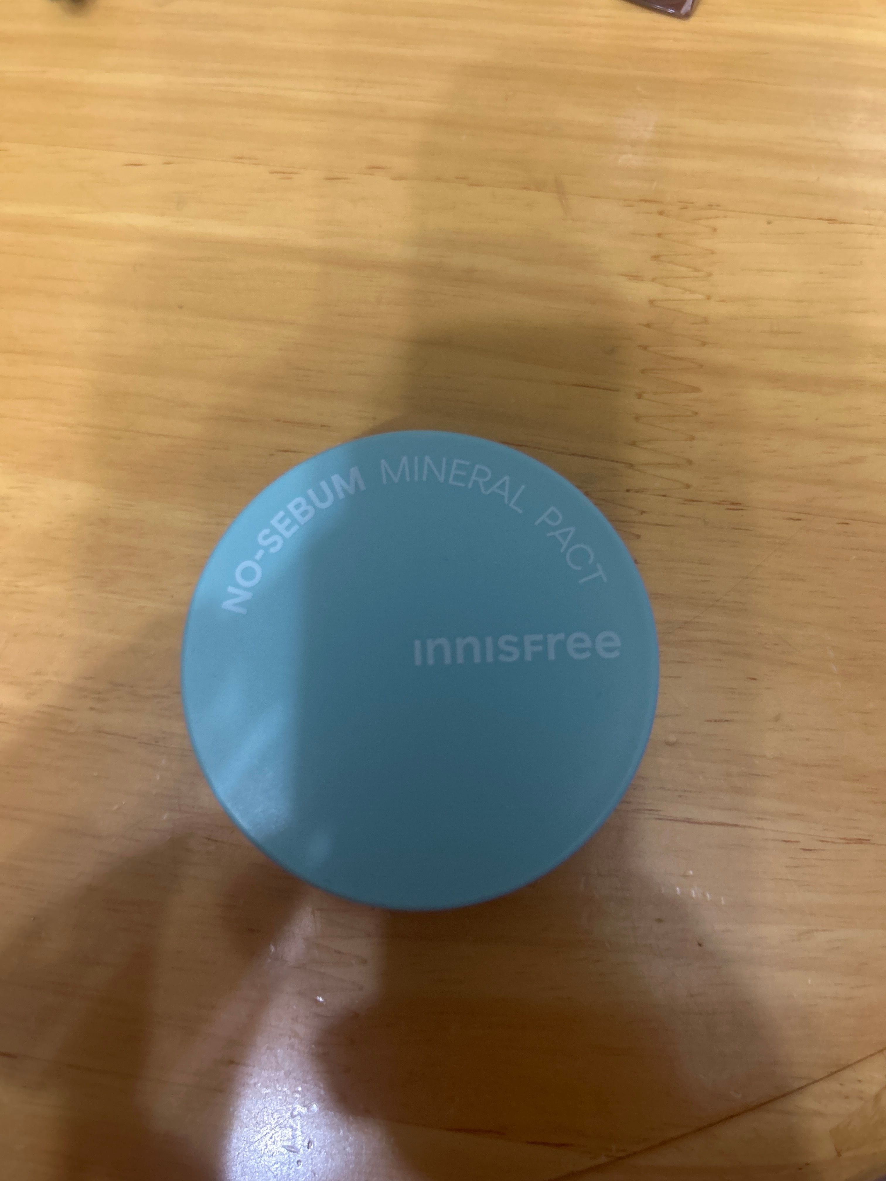 Innisfree 控油礦物質粉餅 真實評價/實測照片 byEmi*****ung 1