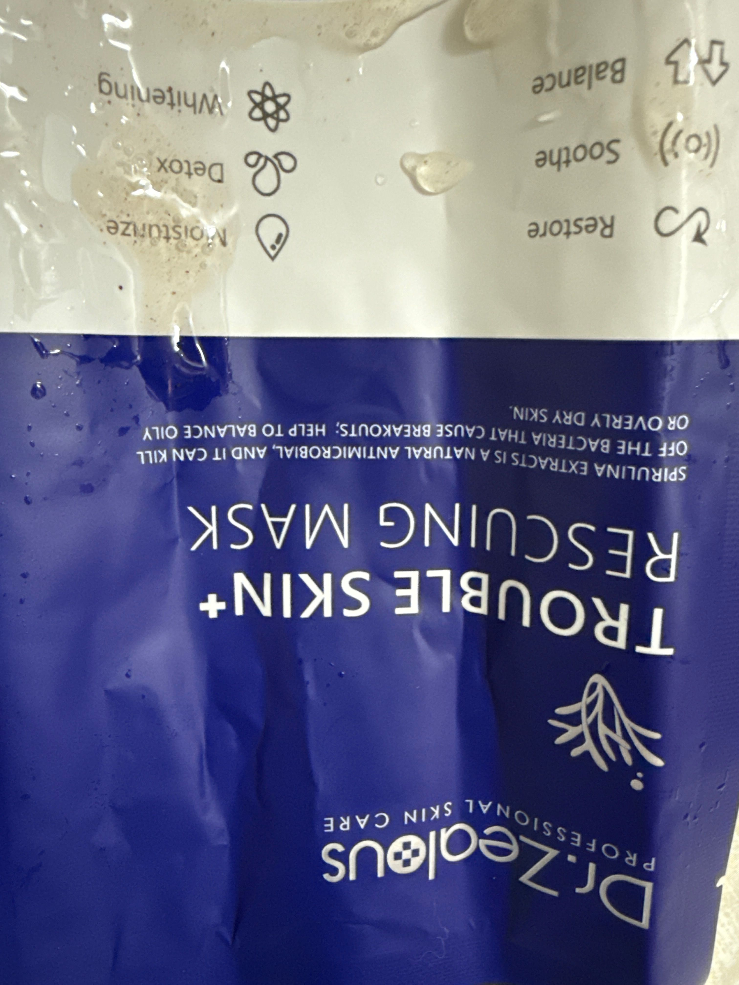 Dr. Zealous 螺旋藻控油陶瓷肌面膜 真實評價/用後感 byKwo***uen 1 Dr. Zealous 螺旋藻控油陶瓷肌面膜 真實評價/實測照片 byKwo***uen 1