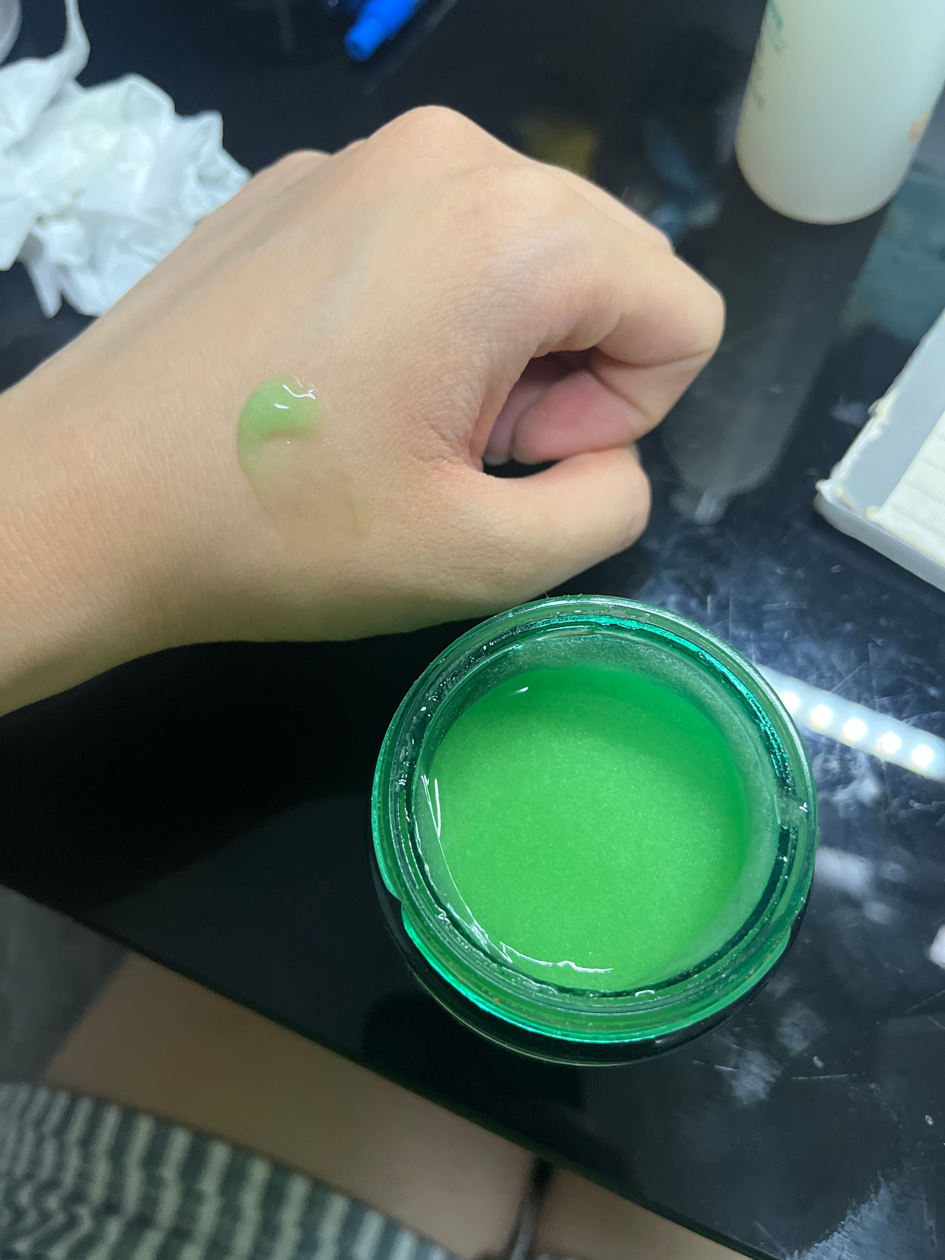 The Body Shop 茶樹抗瑕疵睡眠面膜 Tea Tree Anti-imperfection Night Mask 真實評價/實測照片 bysuk****************com 1