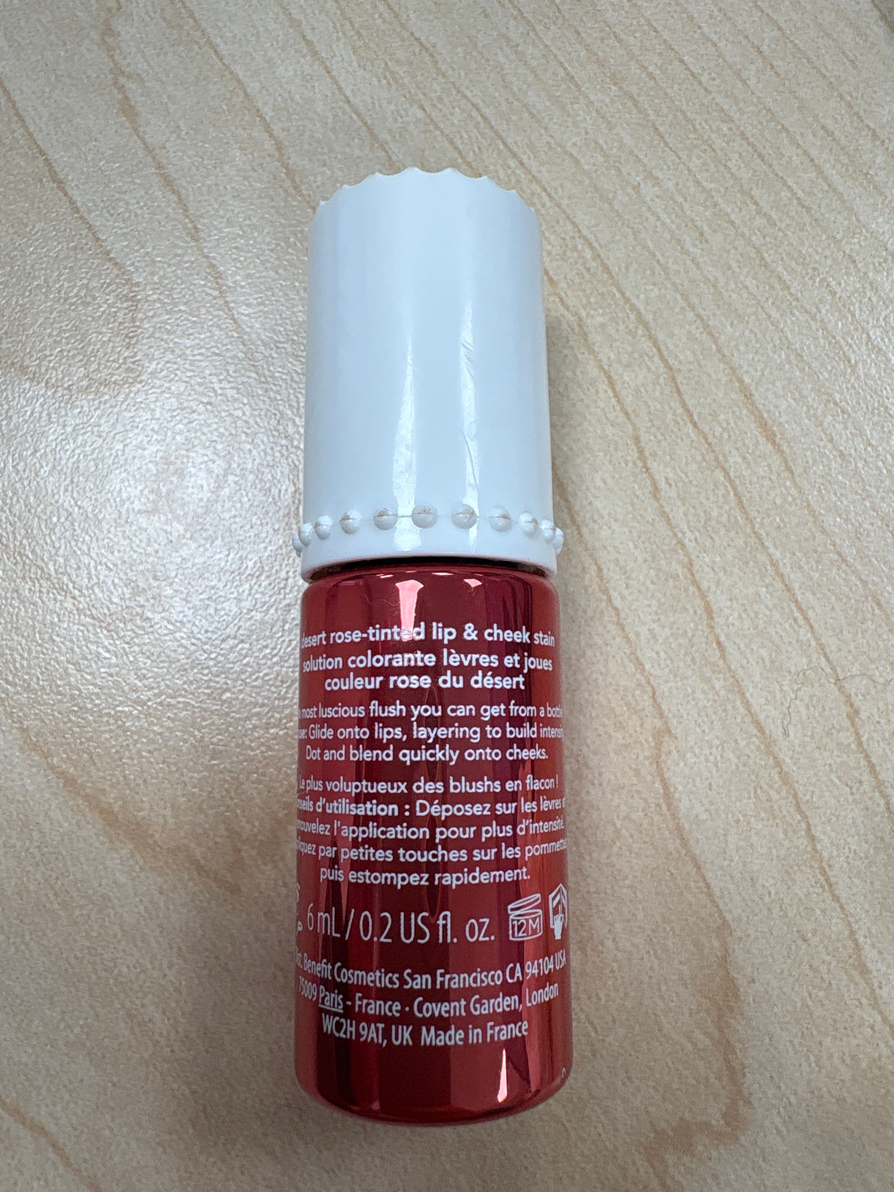 Benefit Cosmetics Flora Tint花妍甜心唇頰兩用胭脂水 真實評價/實測照片 byn***y 1