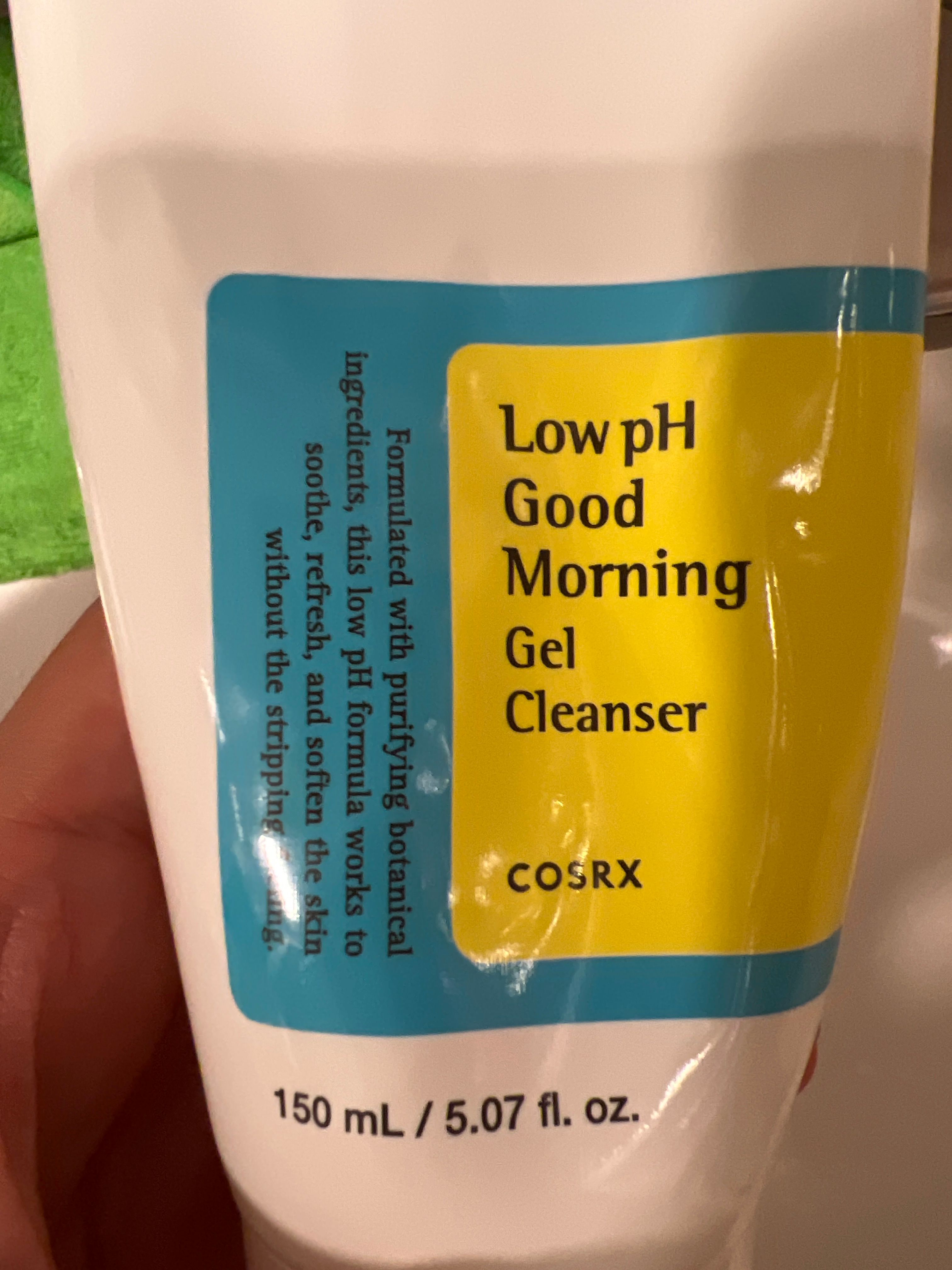 Cosrx 弱酸性早安潔面啫喱 真實評價/實測照片 bycha***tte 1