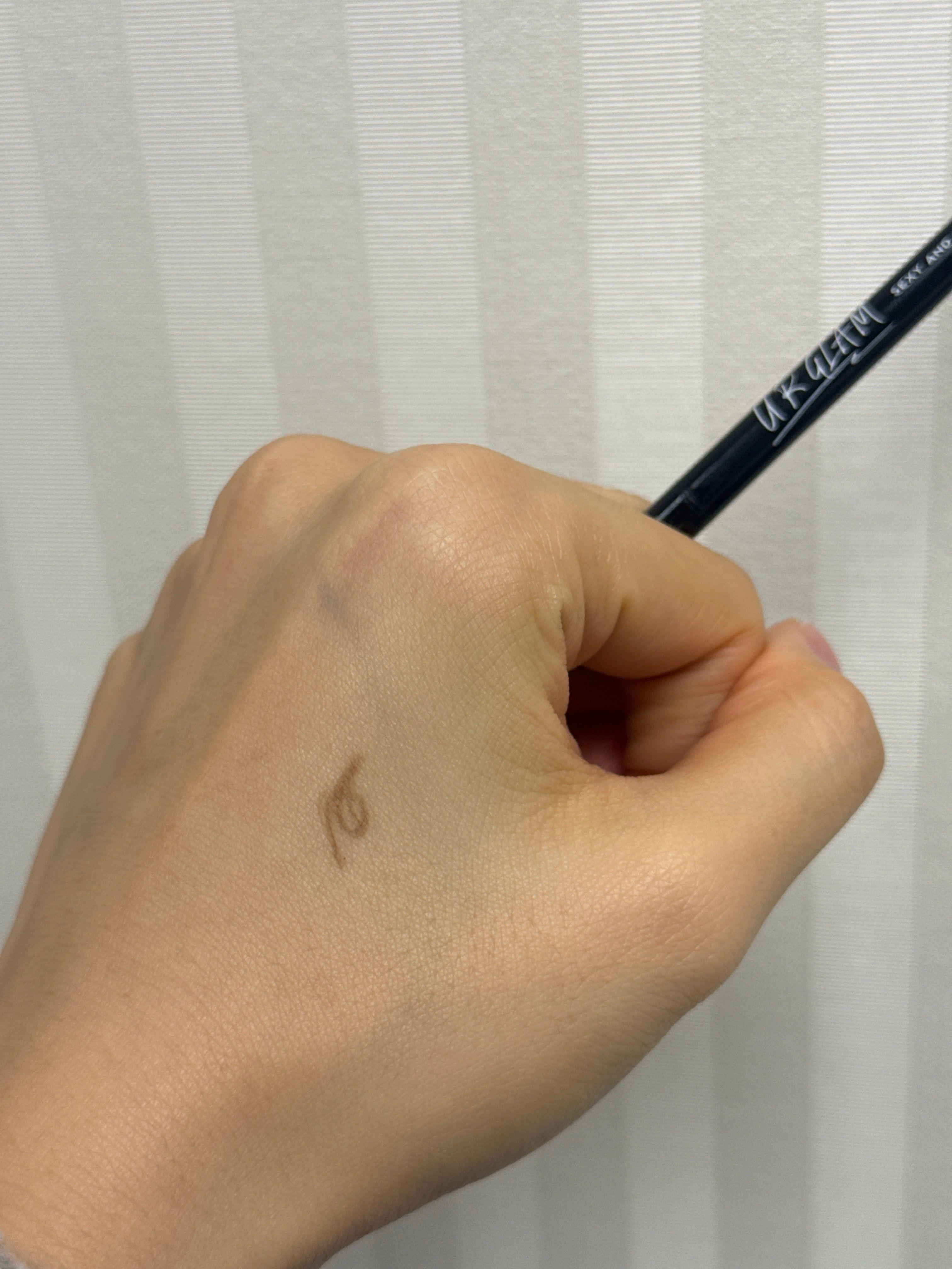 UR GLAM 纖細素描眉筆 真實評價/實測照片 bysAs***InG 1