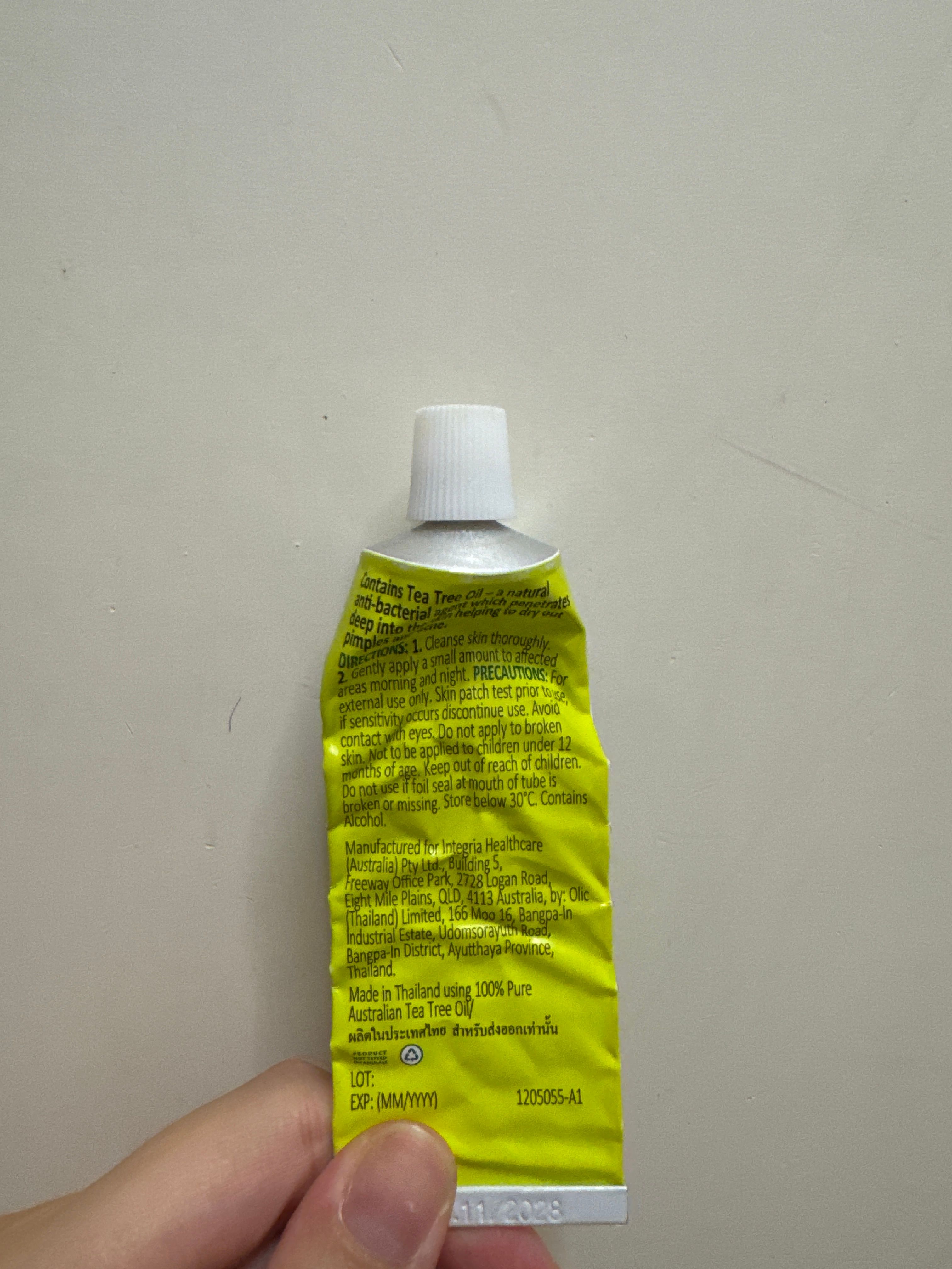 Thursday Plantation 星期四茶樹 茶樹治療啫喱 真實評價/實測照片 bymi****i. 2