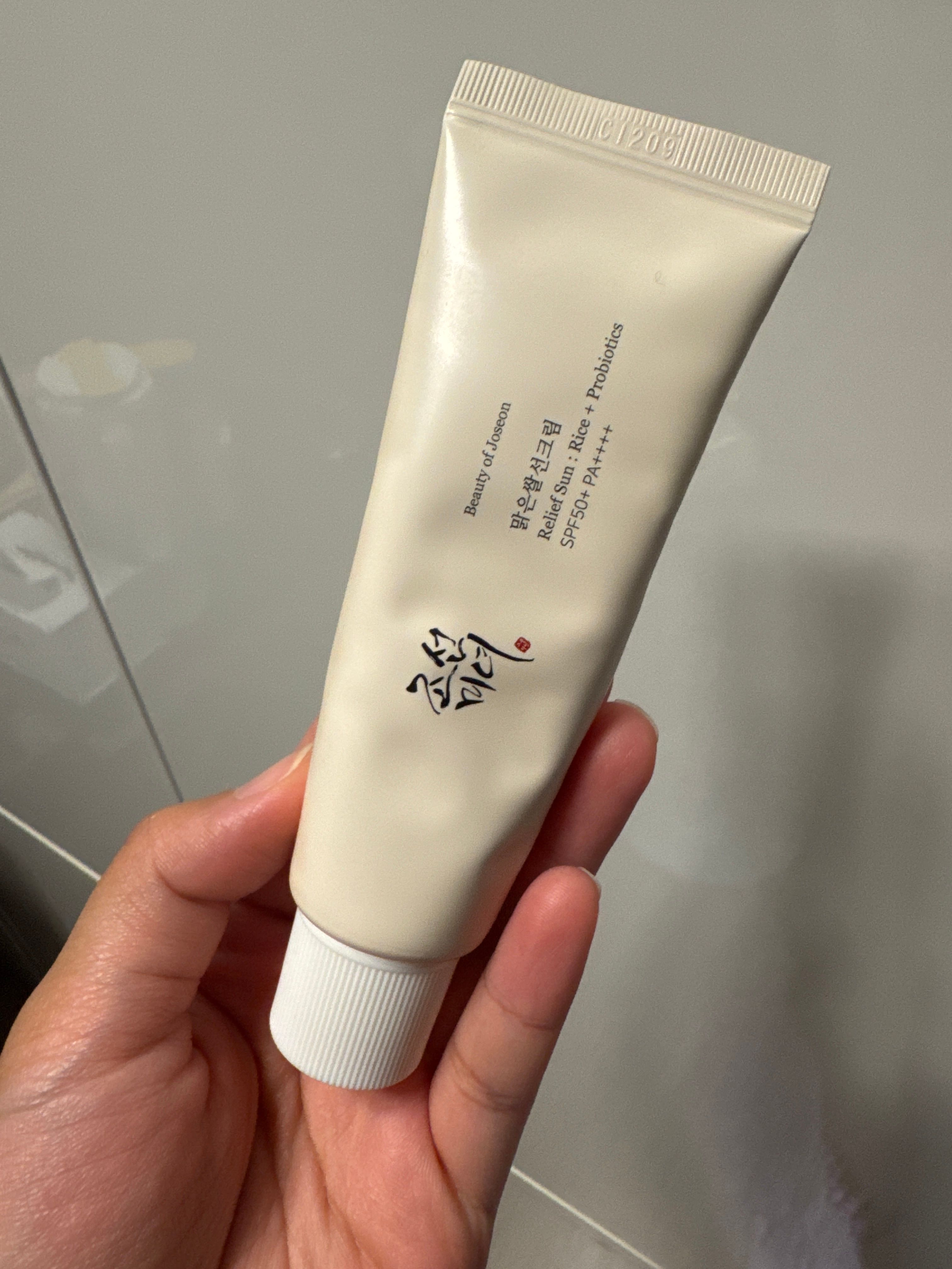 Beauty of Joseon 有機米糠益力菌防曬霜 真實評價/實測照片 byChi****ing 1