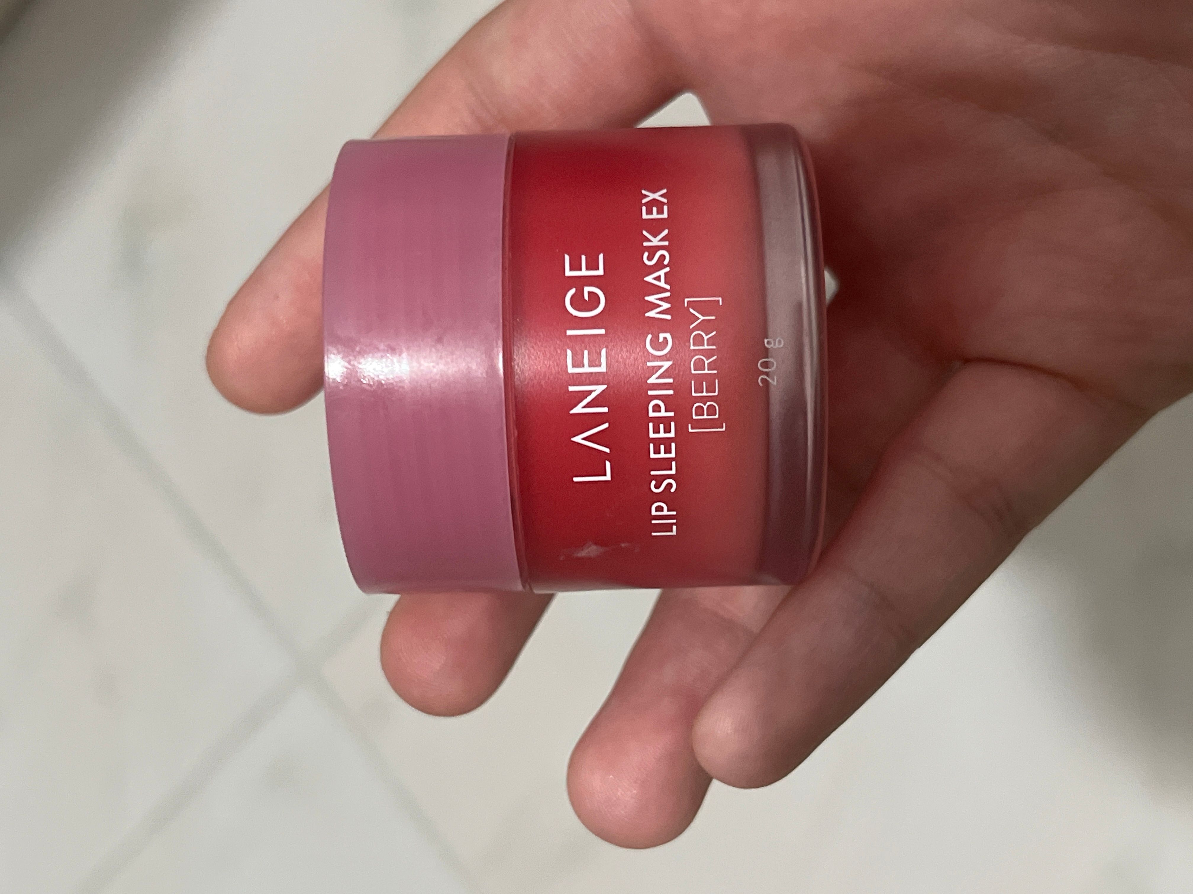 Laneige 水潤修護睡眠唇膜 真實評價/實測照片 byha**ey 1