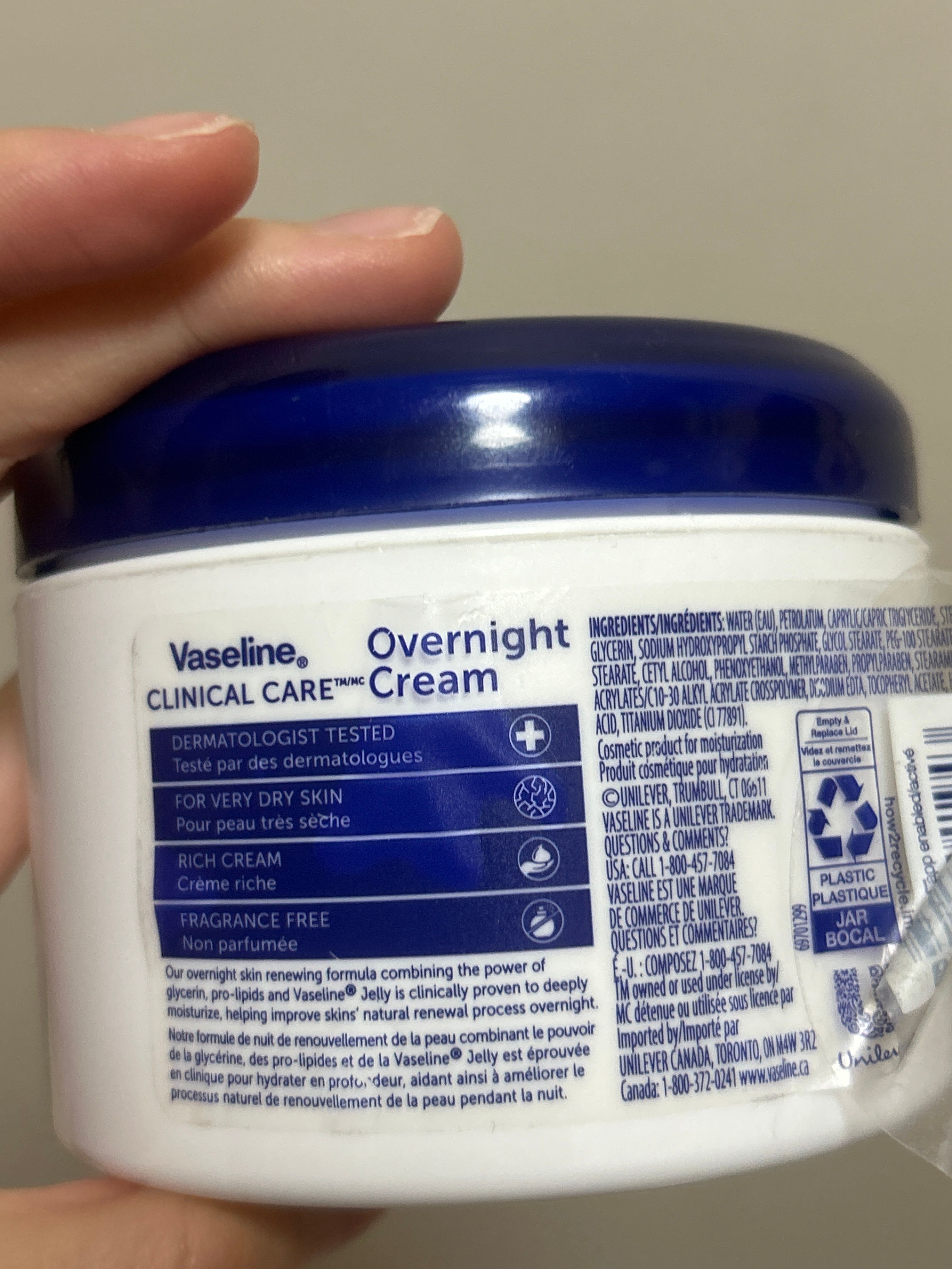 Vaseline 凡士林 專業深層修護潤膚霜 真實評價/實測照片 byang****************com 2