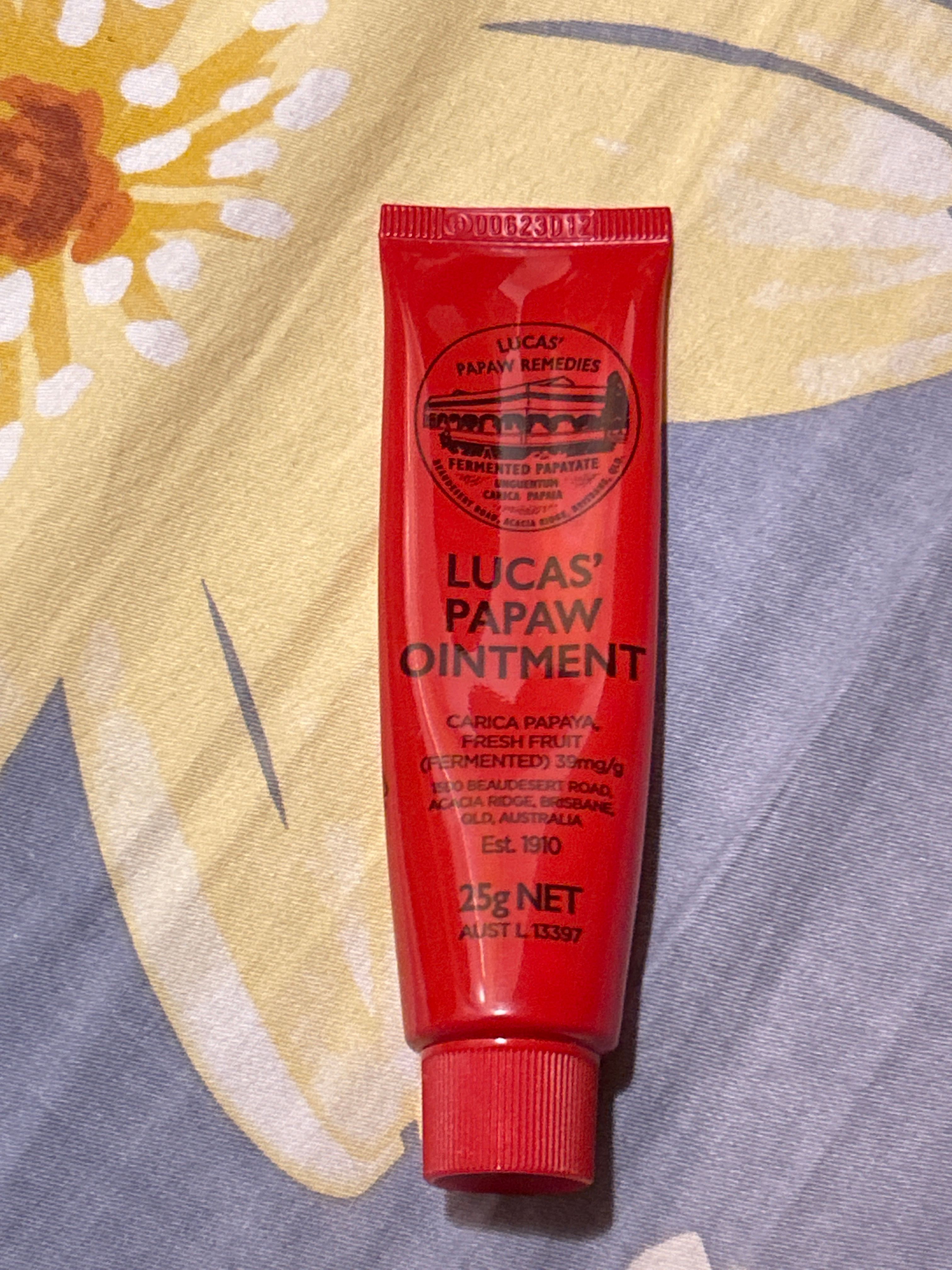 Lucas Pawpaw Ointment 澳洲木瓜軟膏 真實評價/用後感 byJe****ce 1 Lucas Pawpaw Ointment 澳洲木瓜軟膏 真實評價/實測照片 byJe****ce 1