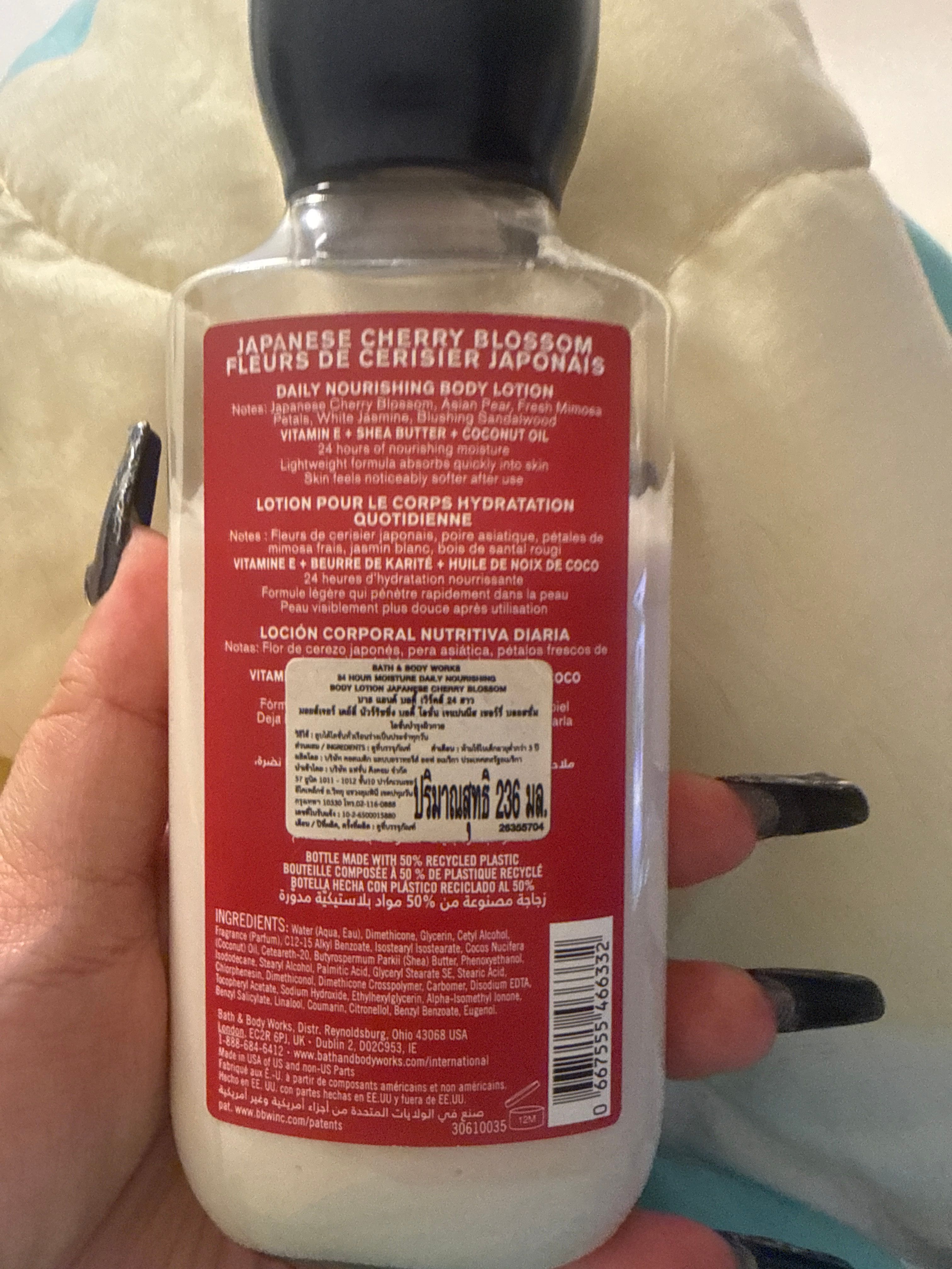 Bath & Body Works 薰衣草與香草精油結合保濕滋潤身體乳霜 真實評價/實測照片 byA*a 2