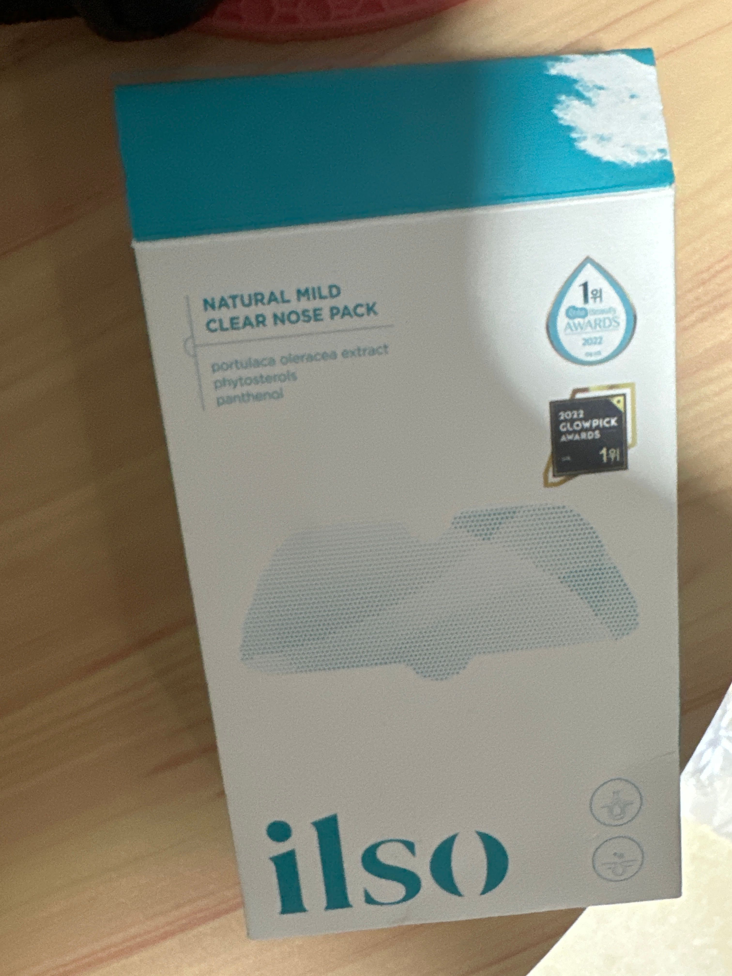 Ilso 天然溫和清黑頭粉刺鼻頭貼 真實評價/實測照片 byTa****Ng 1