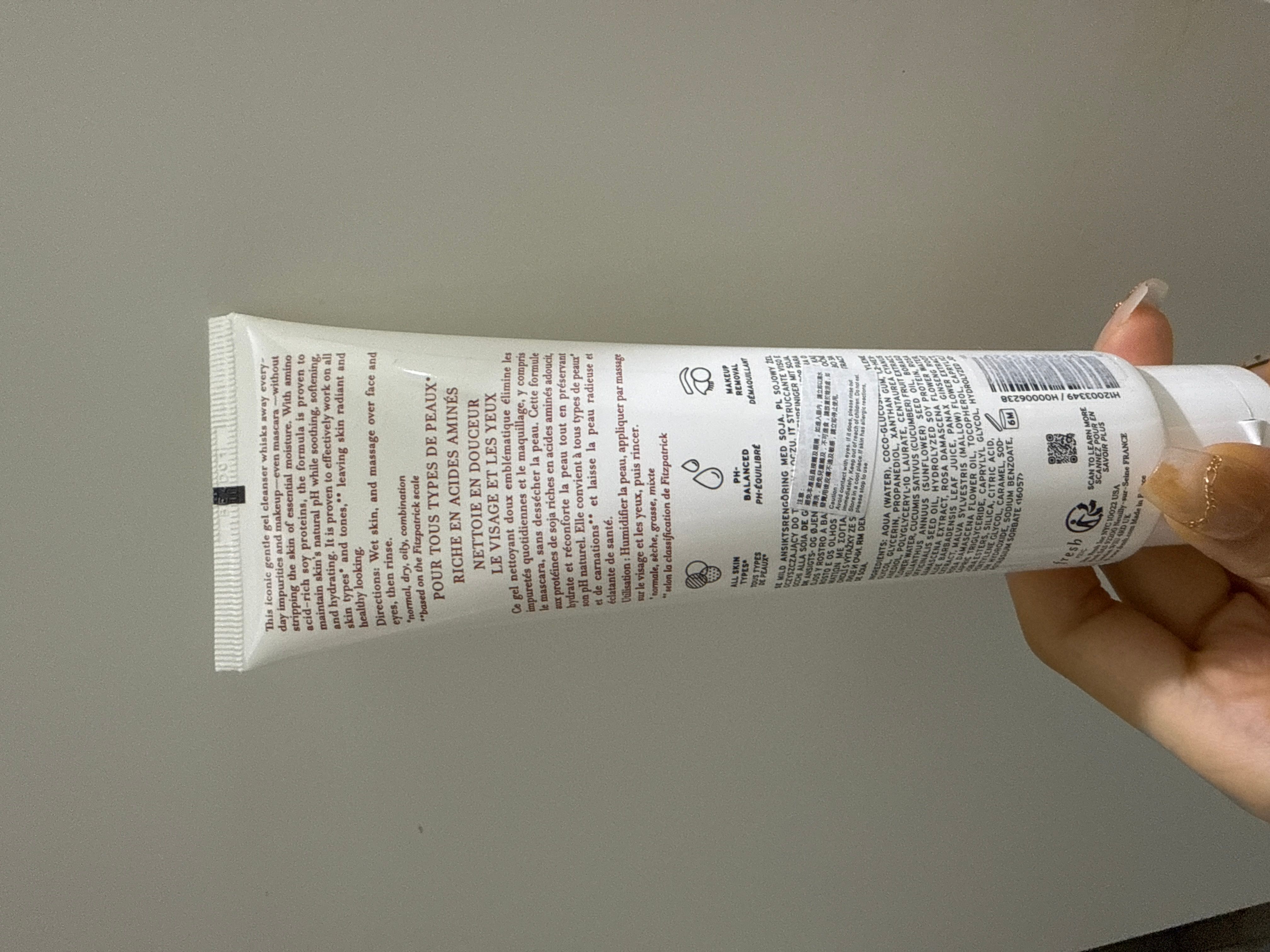 Fresh 大豆卸妝潔面乳 真實評價/實測照片 bysAs***InG 1