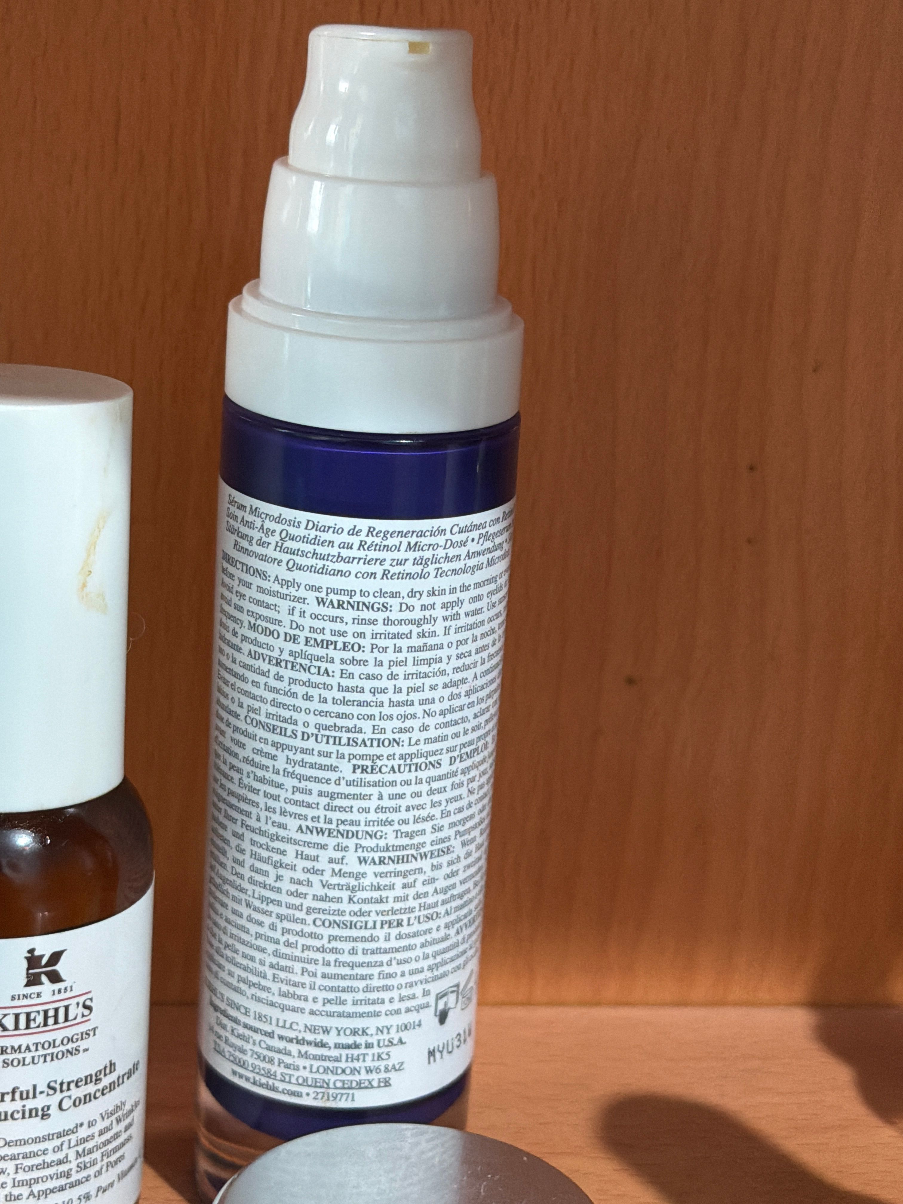 Kiehl's 醫學淡紋緊緻再生精華 真實評價/實測照片 bye.j*************com 2
