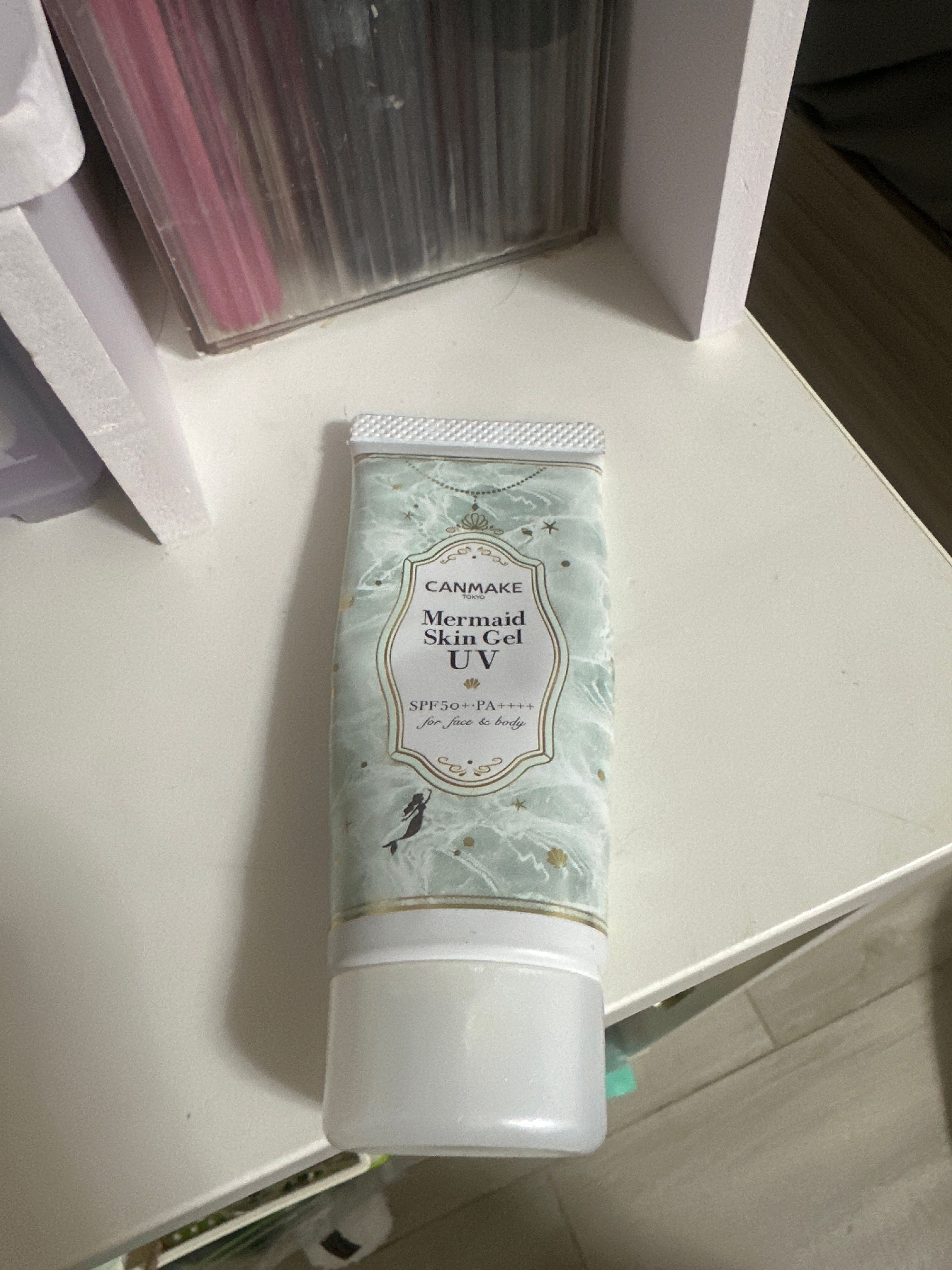 Canmake 美人魚防曬啫喱底霜 真實評價/實測照片 byman********************.hk 2