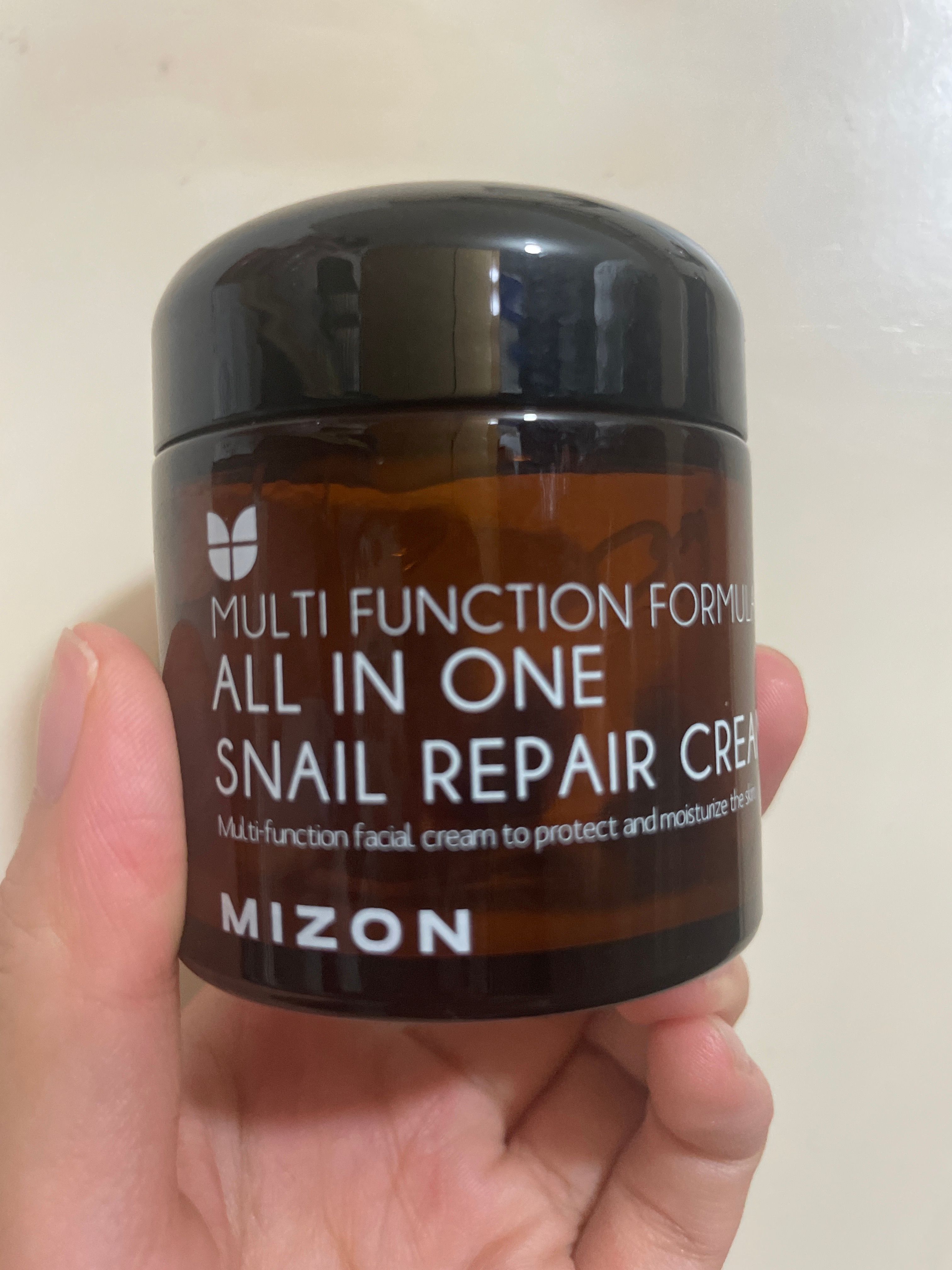 Mizon 多合一蝸牛修復霜 真實評價/實測照片 byK***t 2