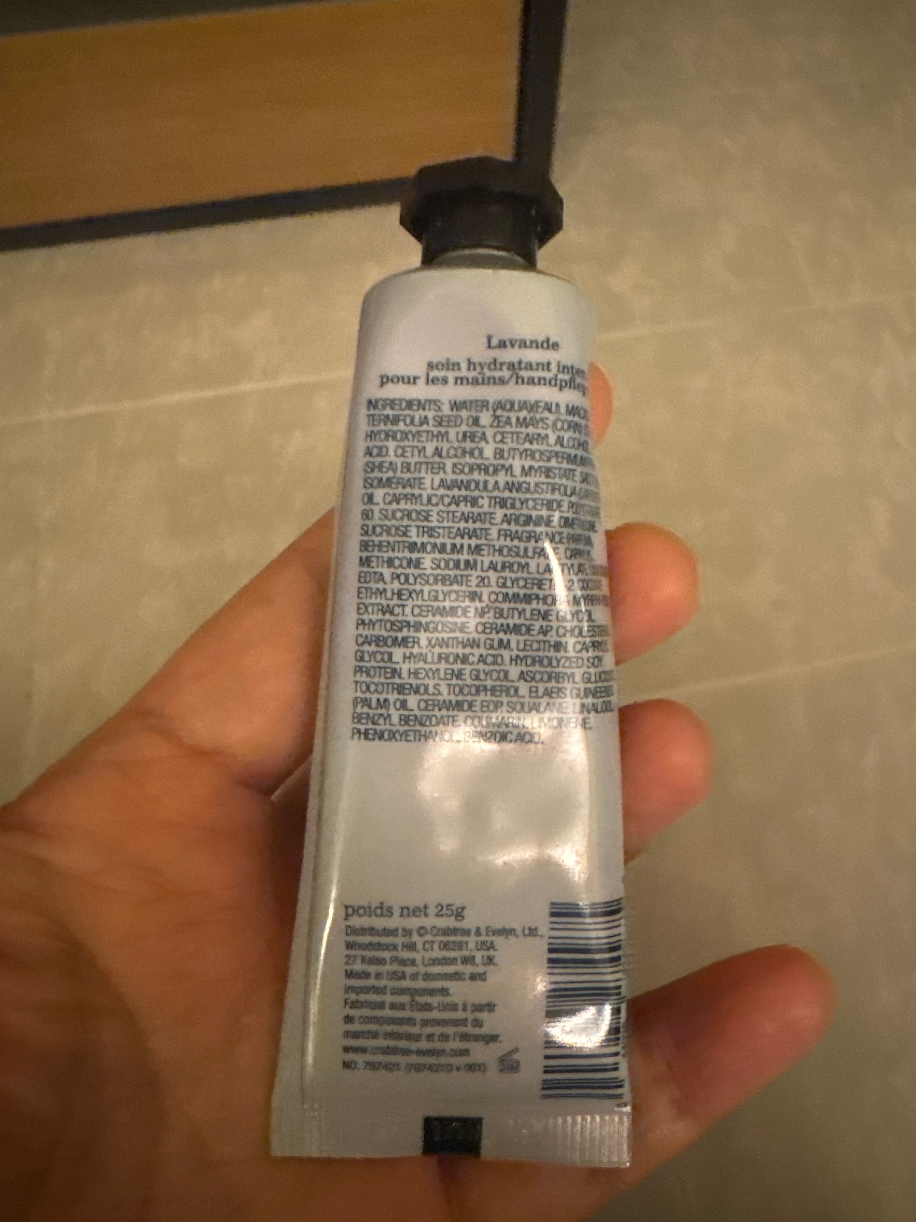 Crabtree & Evelyn Verbena & Lavender Hand Cream 真實評價/實測照片 byUPE********** Lo 2