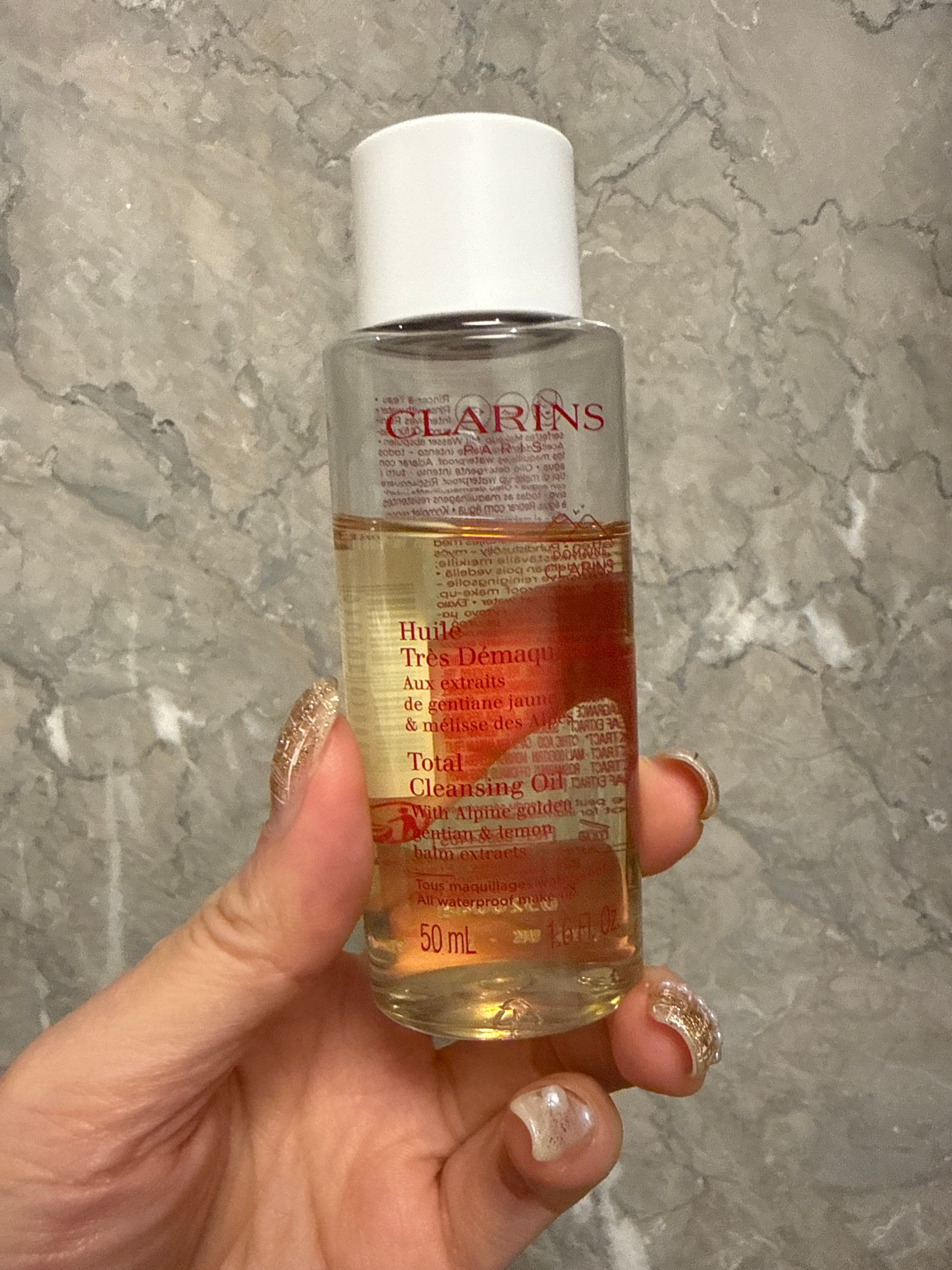 CLARINS 植萃全效潔面卸妝油 Total Cleansing Oil 真實評價/實測照片 bysha****************com 2