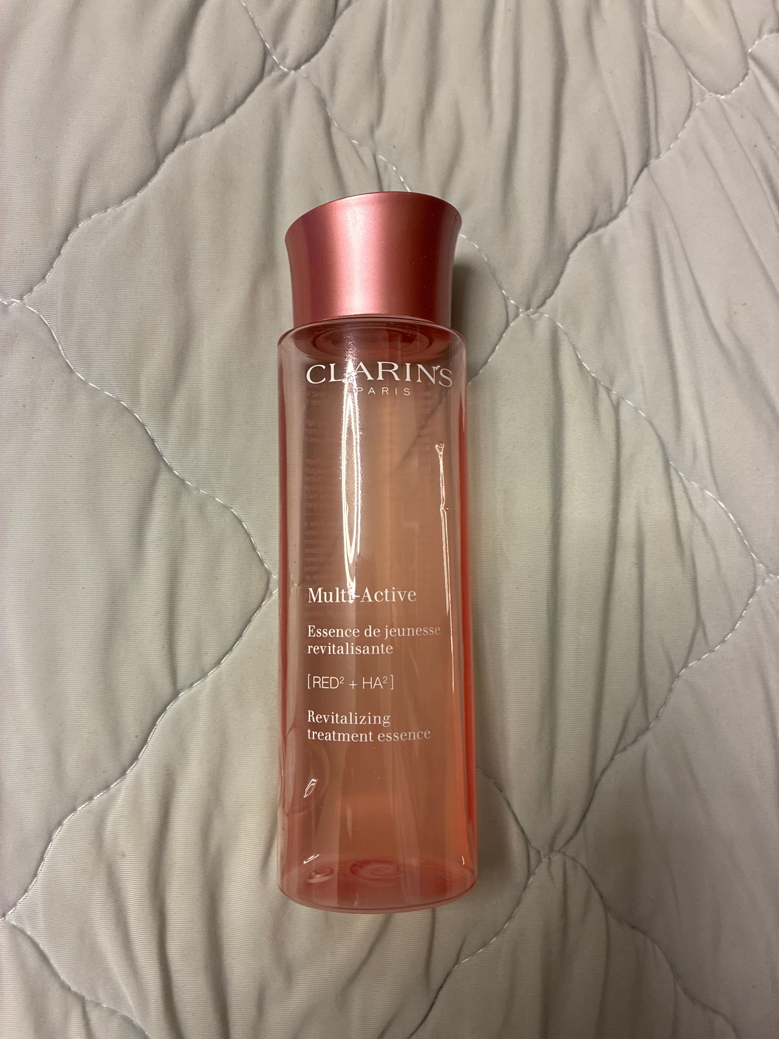 CLARINS 煥顏緊緻修護精華水 真實評價/實測照片 byc**n 2