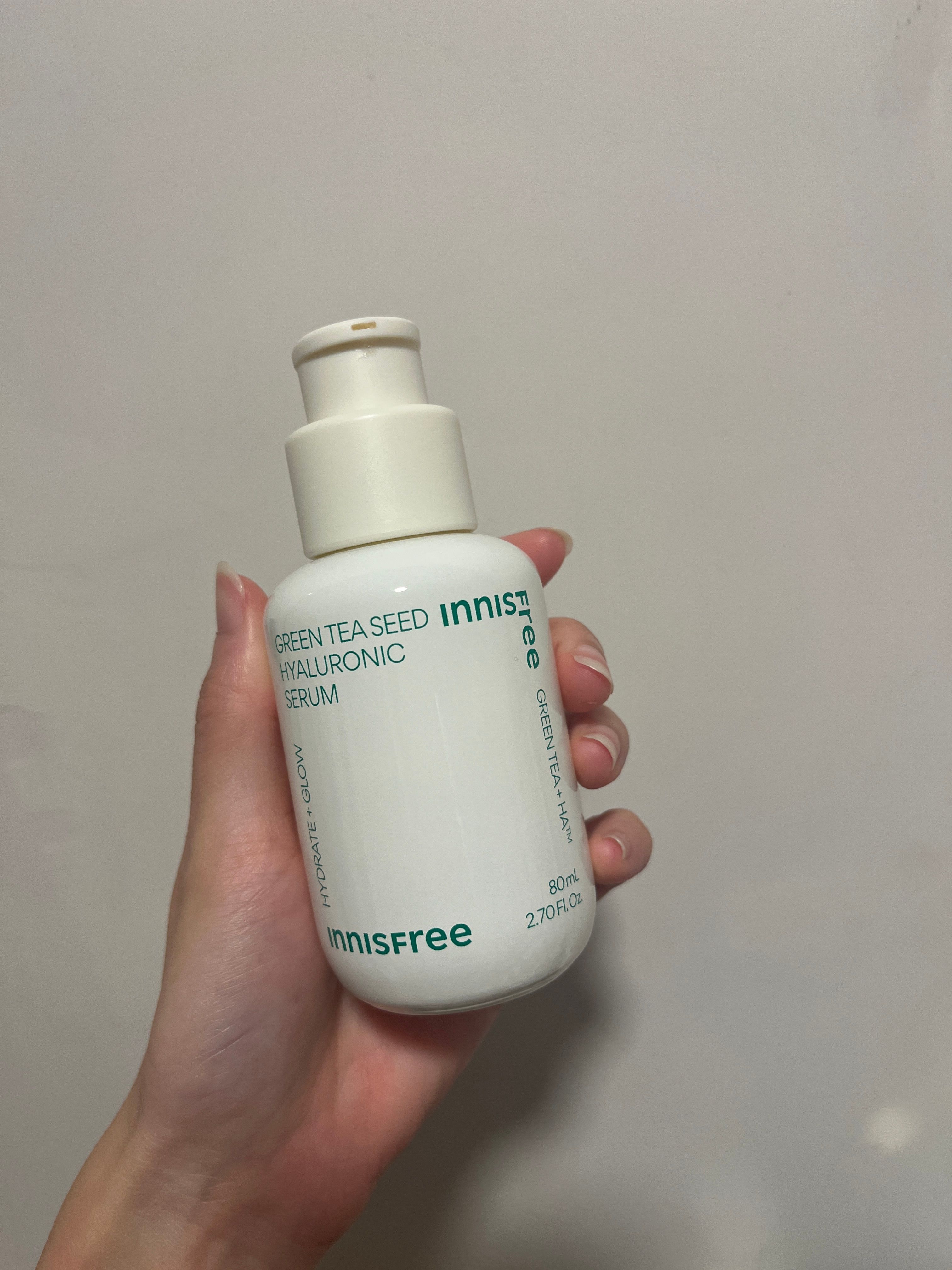 Innisfree 綠茶籽保濕精華 真實評價/用後感 byt*y 2 Innisfree 綠茶籽保濕精華 真實評價/實測照片 byt*y 2