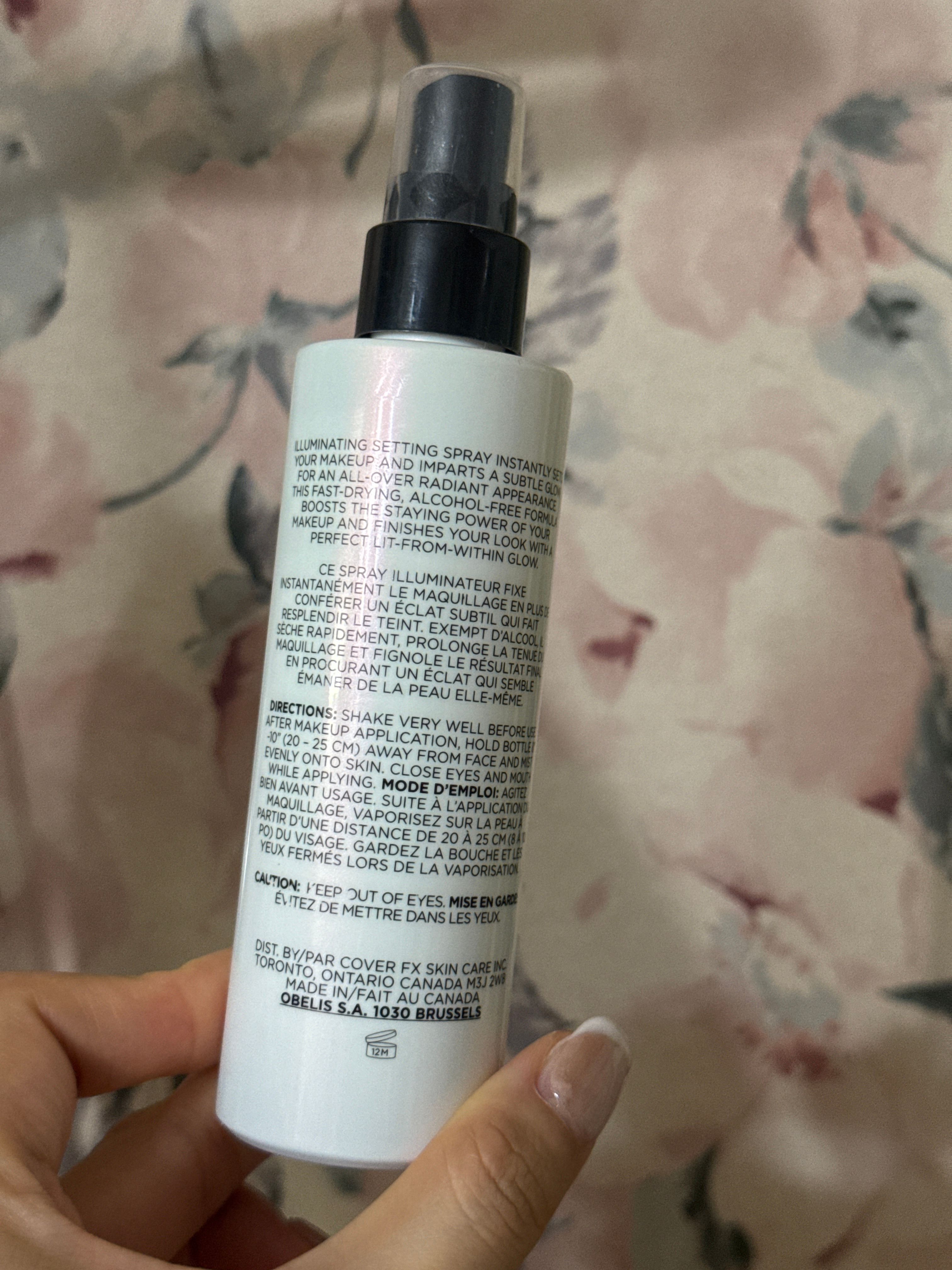 COVER FX 亮澤定妝噴霧 真實評價/實測照片 bysAs***InG 1