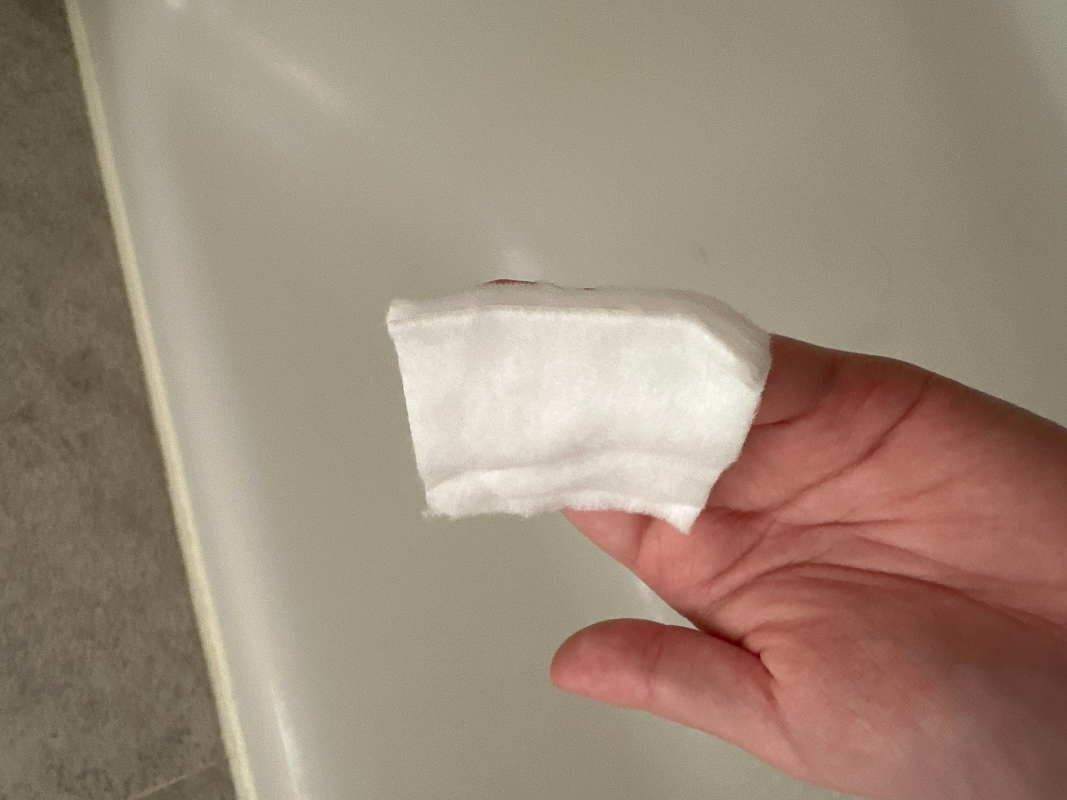 Matsukiyo 松本清 MK天然純淨化妝棉 真實評價/實測照片 byzuc*************com 1