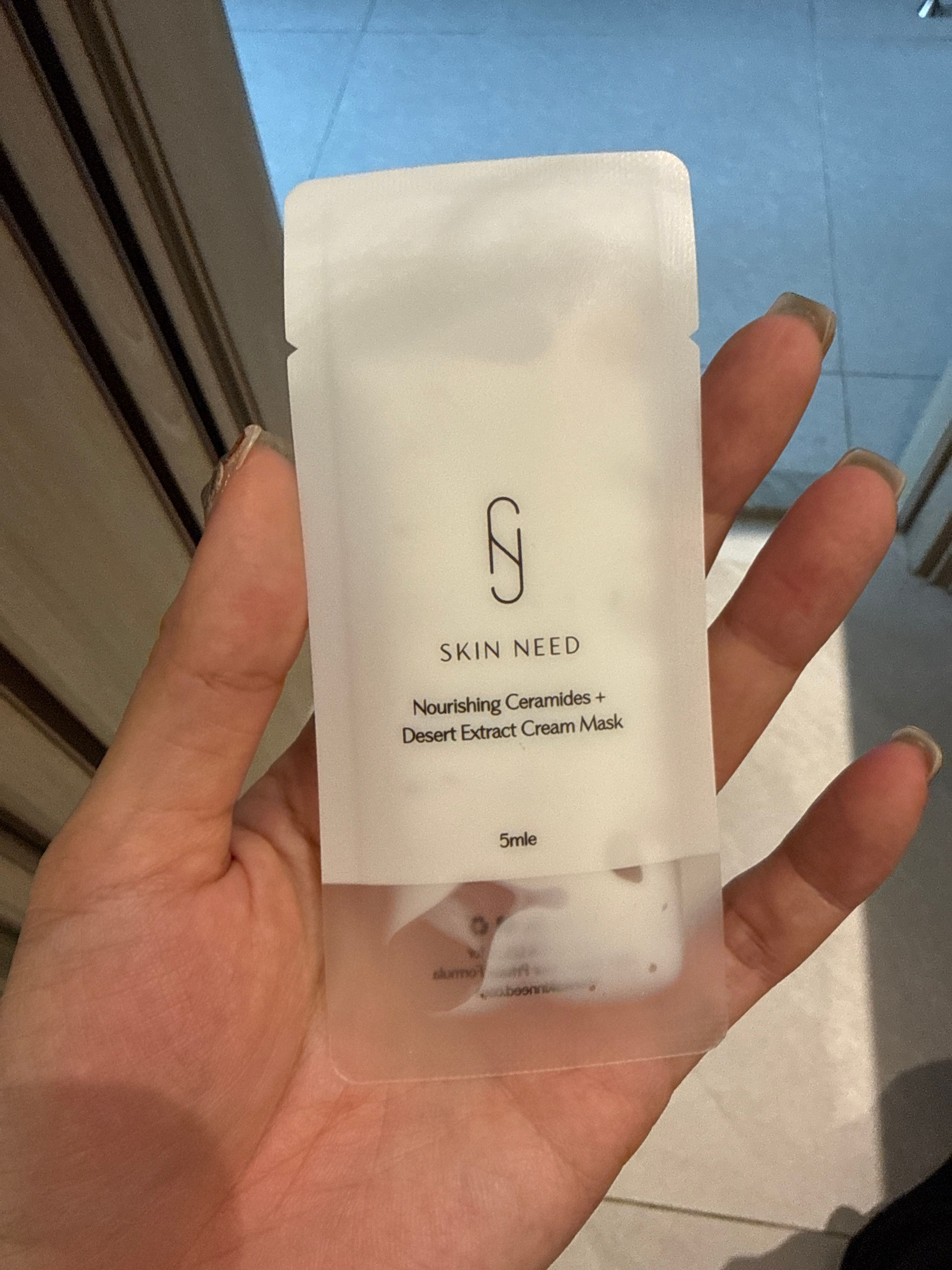 Skin Need  分子釘+沙漠果滋潤面膜 真實評價/實測照片 bysha****************com 2