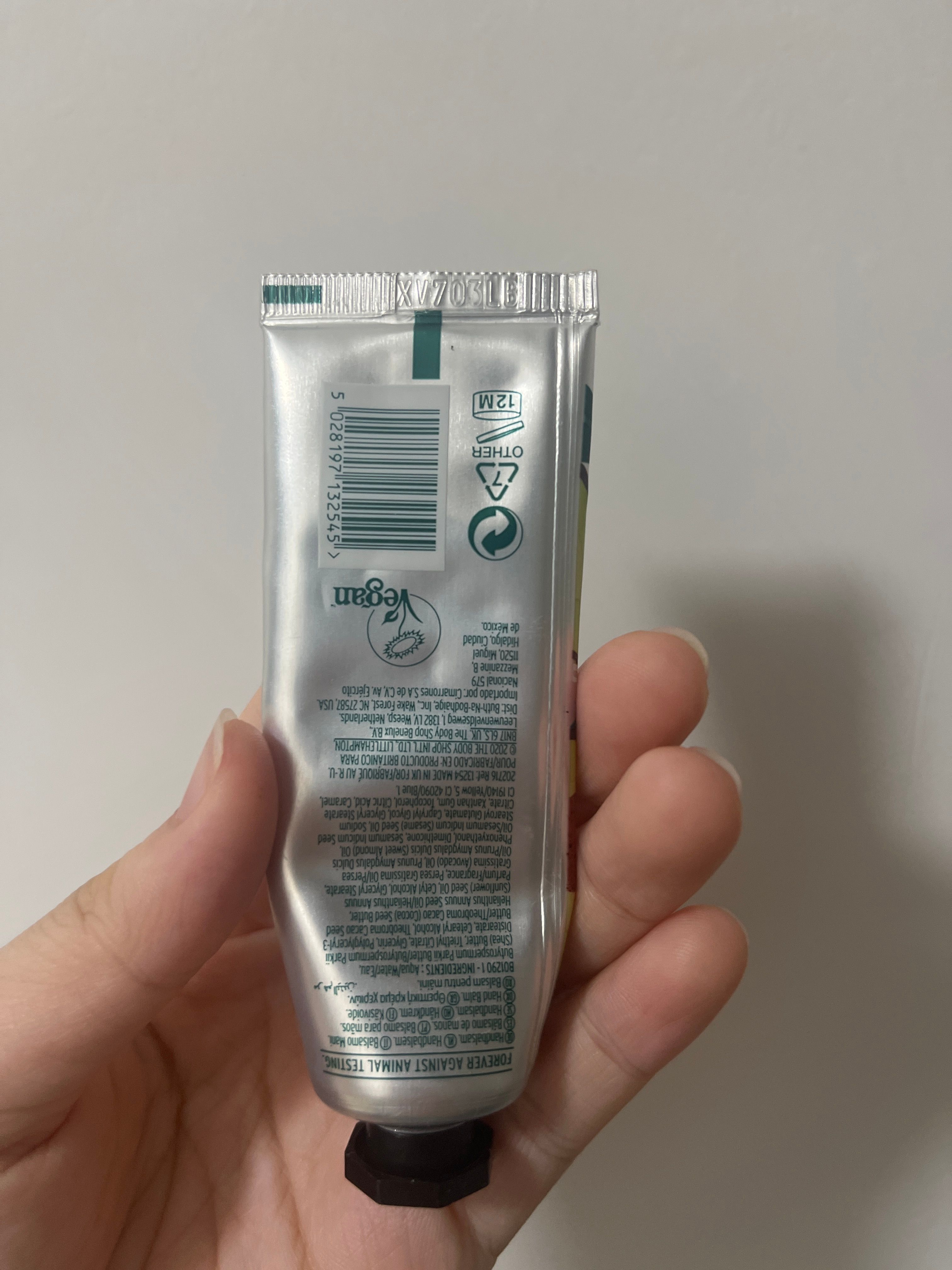 The Body Shop 牛油果修護潤手霜 真實評價/實測照片 byhi ****bow 1