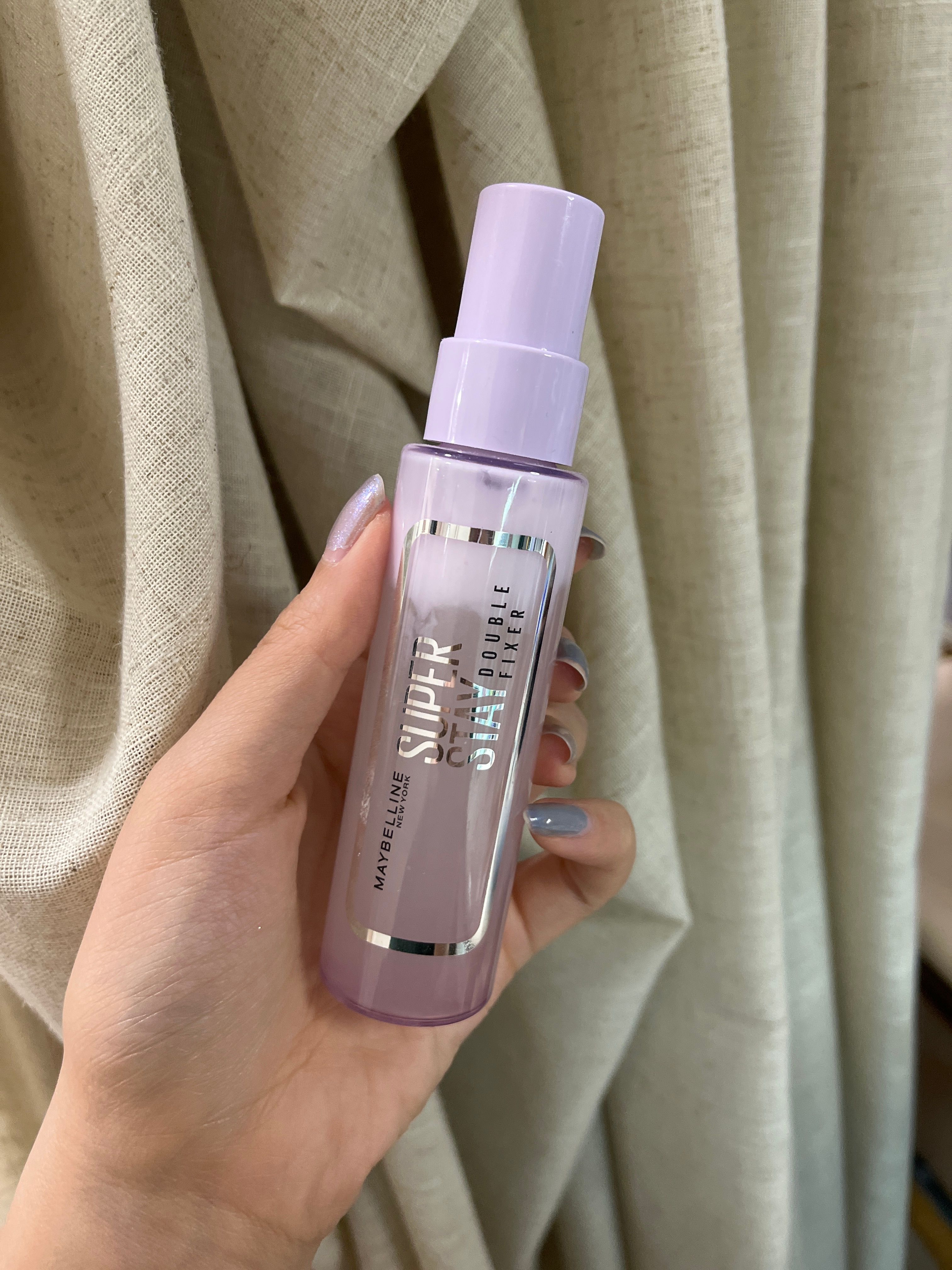 Maybelline New York SUPERSTAY超持久24H小奶蓋定妝噴霧 真實評價/實測照片 by姚*雯 1