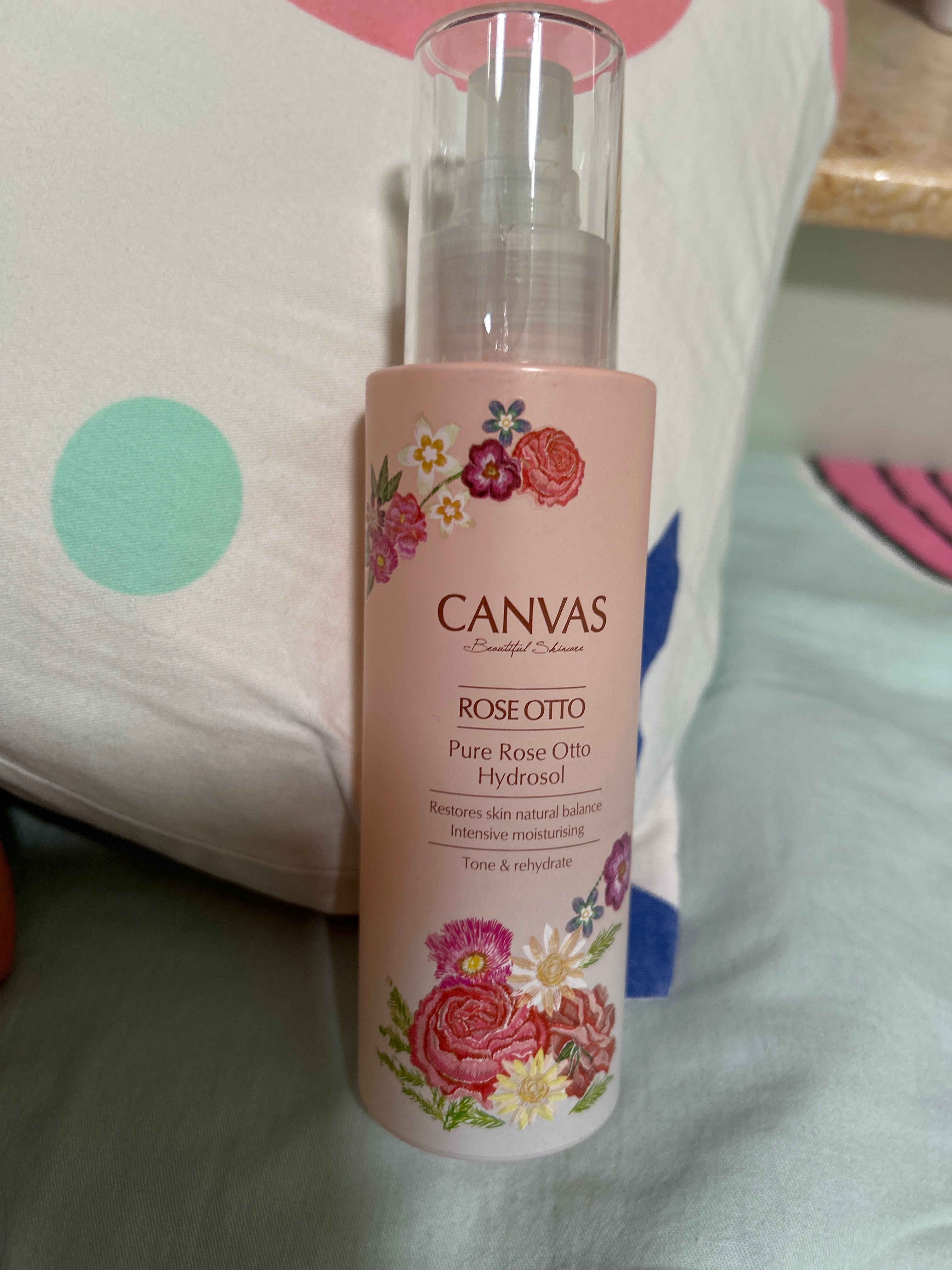 Canvas 玫瑰保濕露水 真實評價/實測照片 bynad**************com 1