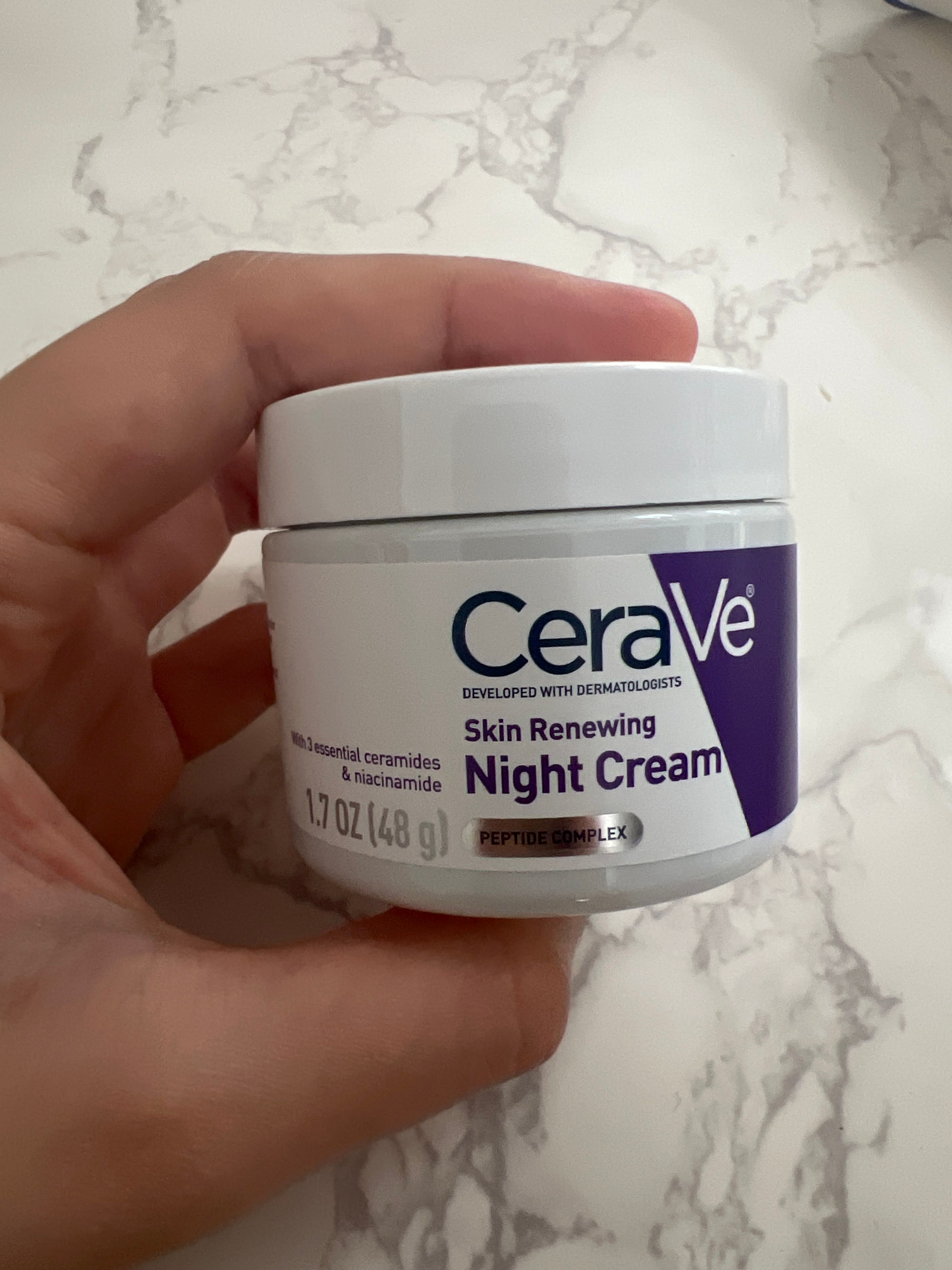 CeraVe 夜間再生修護肌膚晚霜 真實評價/實測照片 byChe****han 1