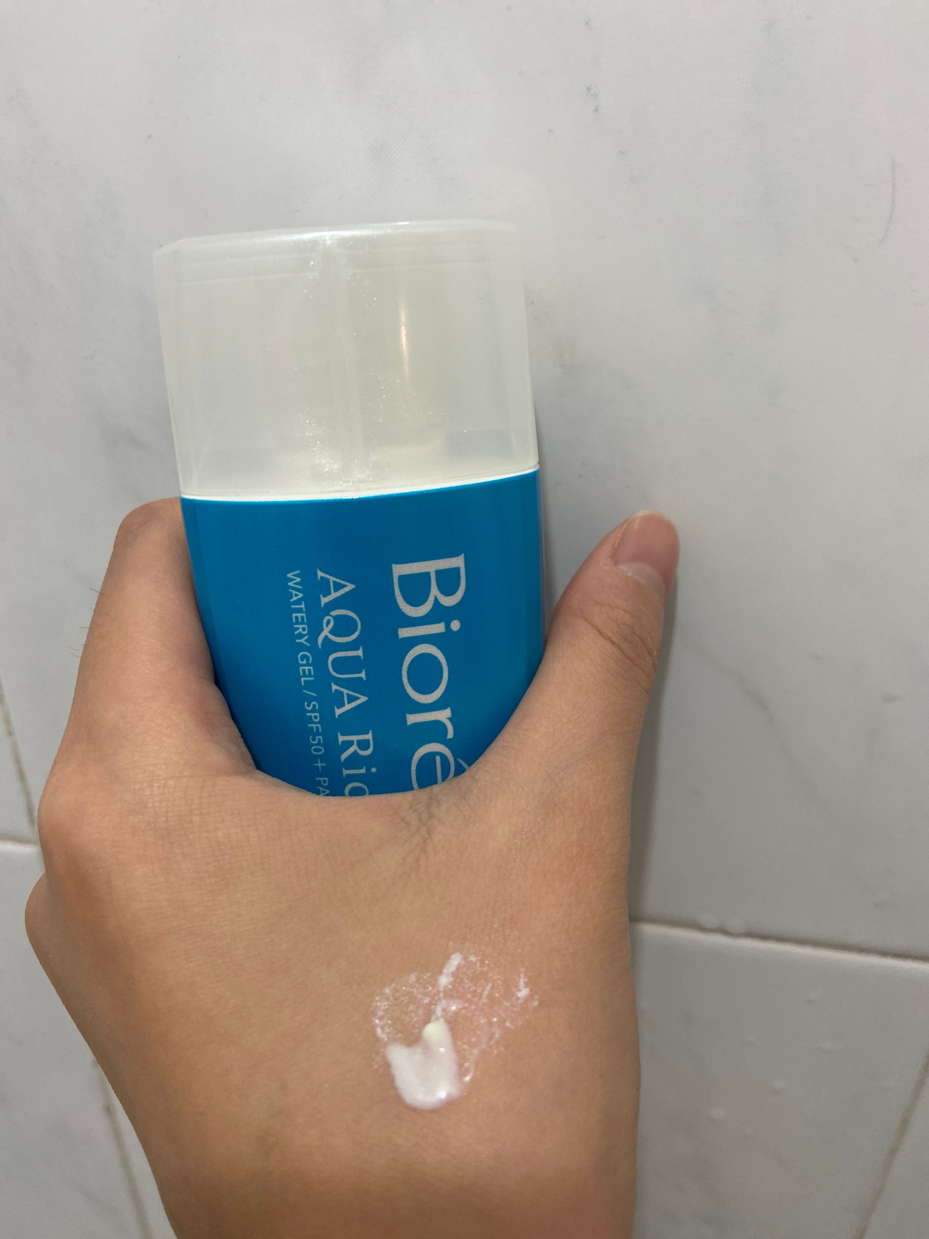 Biore 水凝長效保濕防曬乳 真實評價/實測照片 bymin**************com 1