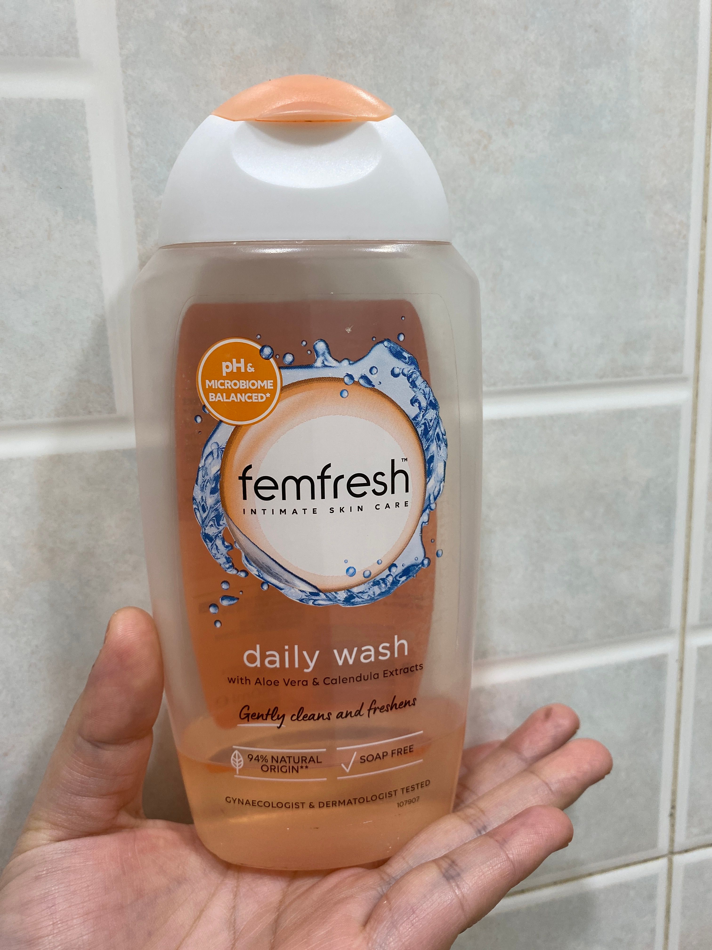 Femfresh 日常潔淨女性潔膚液 真實評價/用後感 byjoj***********com 2 Femfresh 日常潔淨女性潔膚液 真實評價/實測照片 byjoj***********com 2