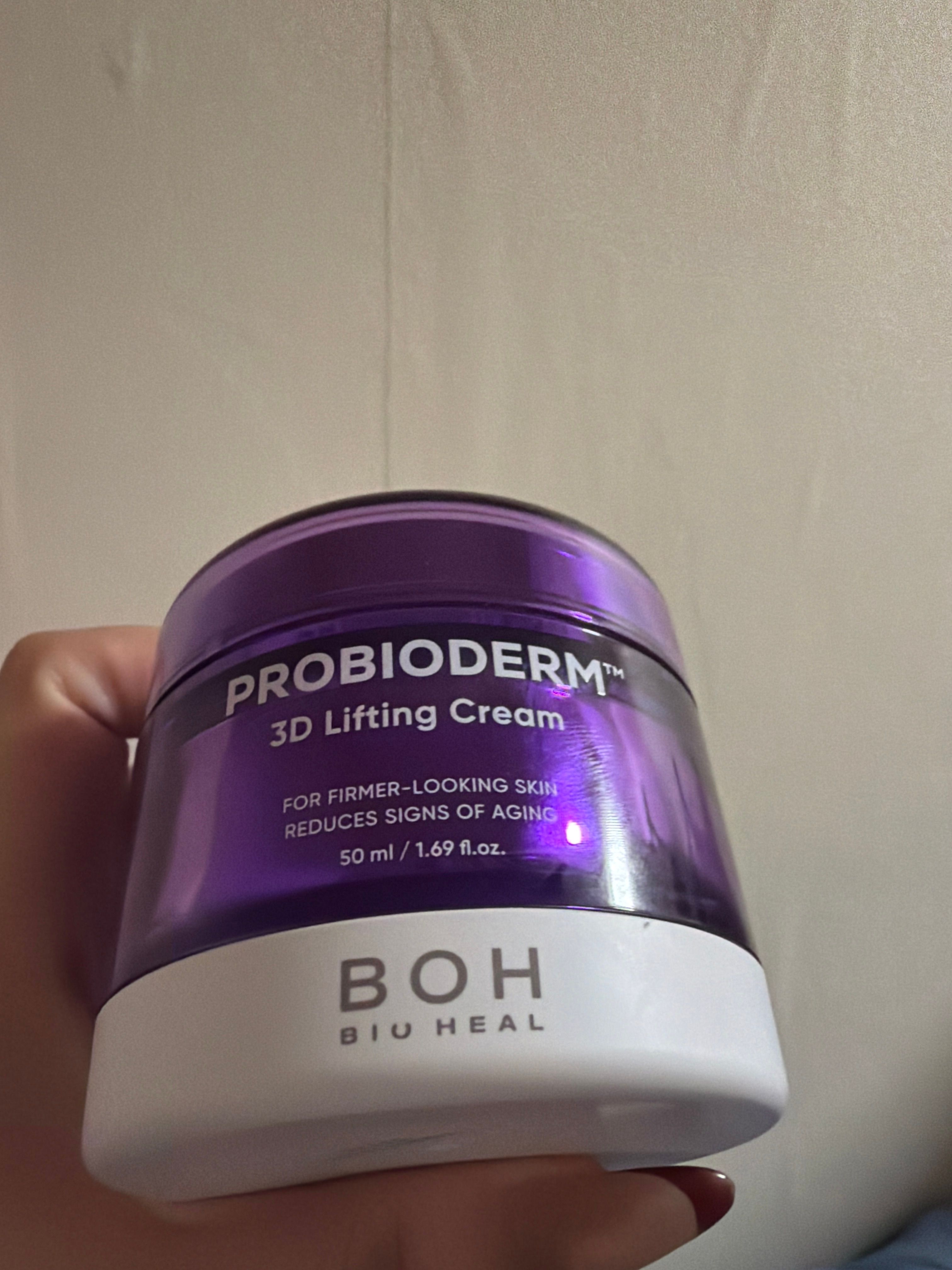 BIO HEAL BOH 益生菌抗皺緊緻面霜 真實評價/實測照片 byleu*****************com 1