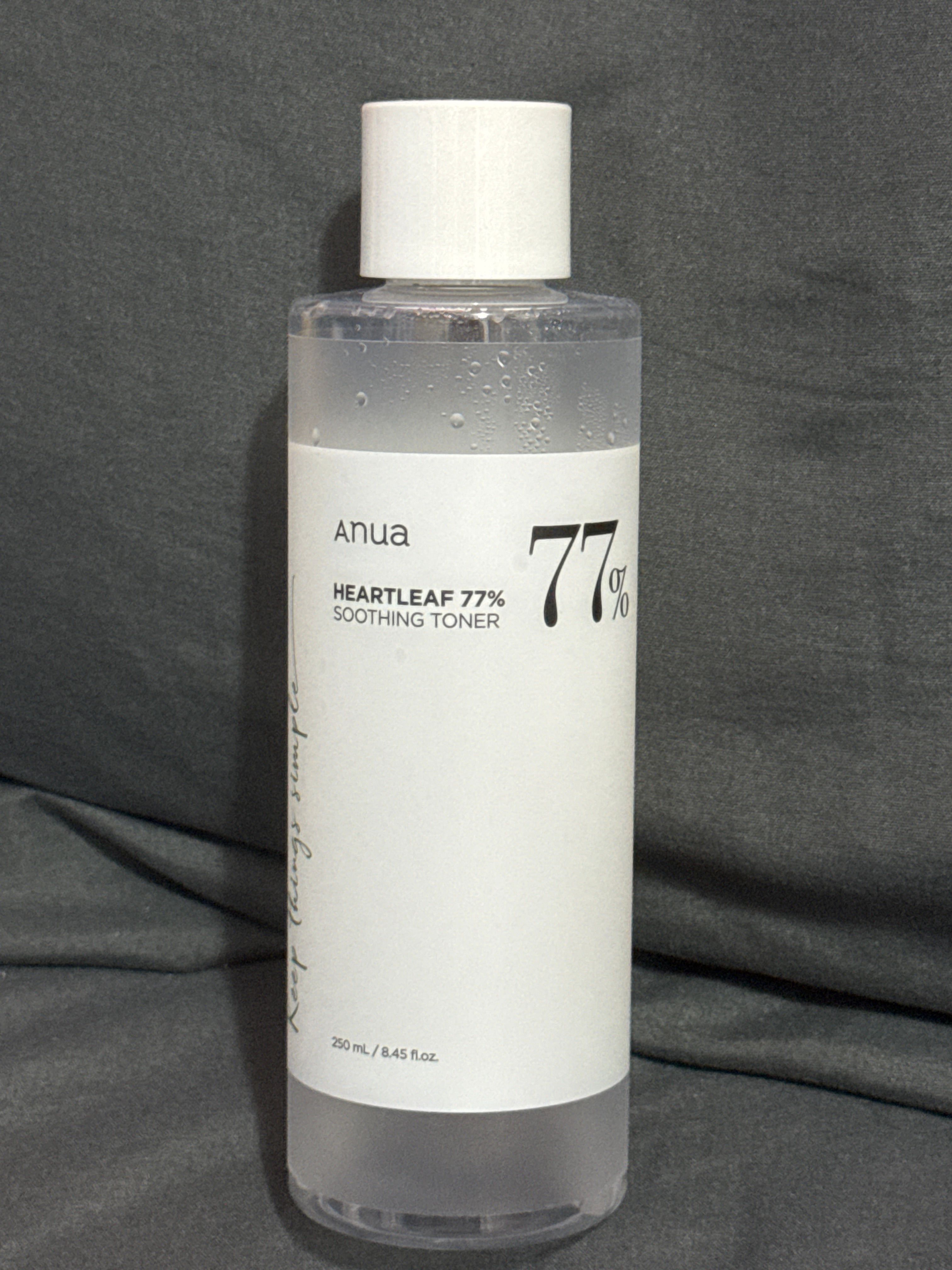 ANUA 77% 魚腥草爽膚水 (77%魚腥草舒緩鎮靜保濕爽膚水) 真實評價/實測照片 bySca***tt_ 1