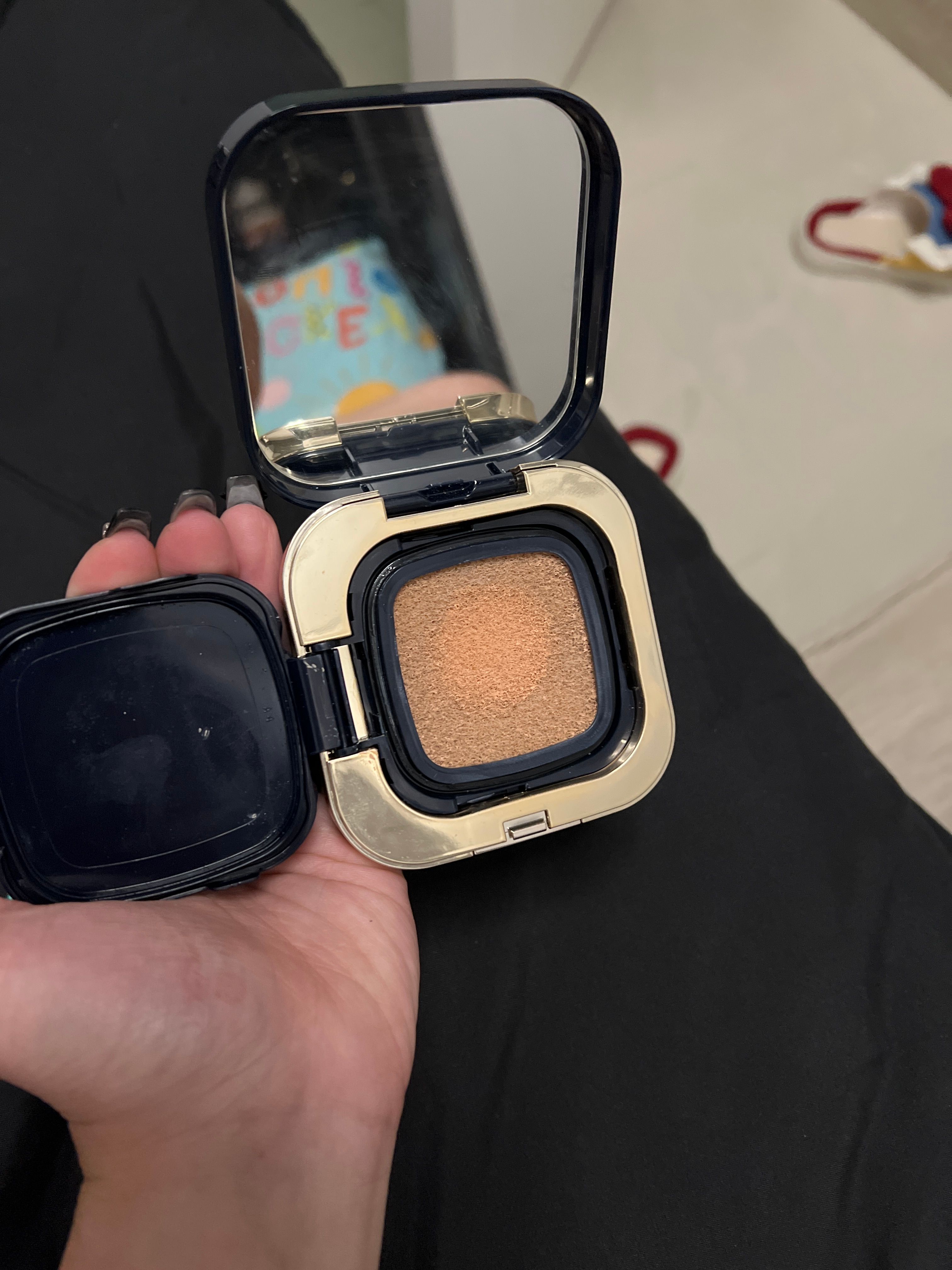 Cle De Peau 鑽光水凝瑰漾氣墊粉底 SPF25/ PA+++ 真實評價/用後感 byAMY***UNG 1 Cle De Peau 鑽光水凝瑰漾氣墊粉底 SPF25/ PA+++ 真實評價/實測照片 byAMY***UNG 1