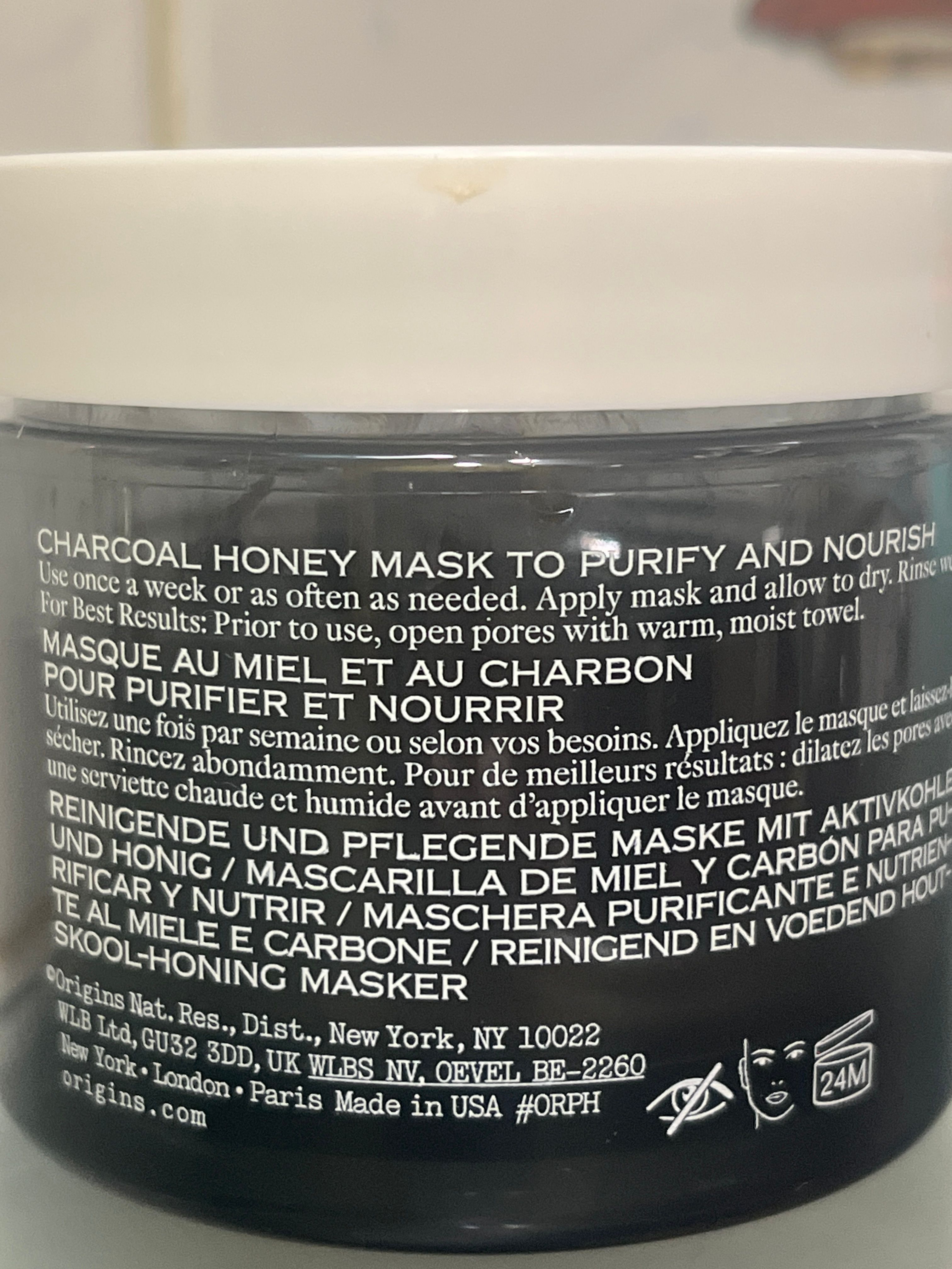 Origins 竹炭蜂蜜潔淨滋養面膜 真實評價/用後感 byhok***************com 1 Origins 竹炭蜂蜜潔淨滋養面膜 真實評價/實測照片 byhok***************com 1
