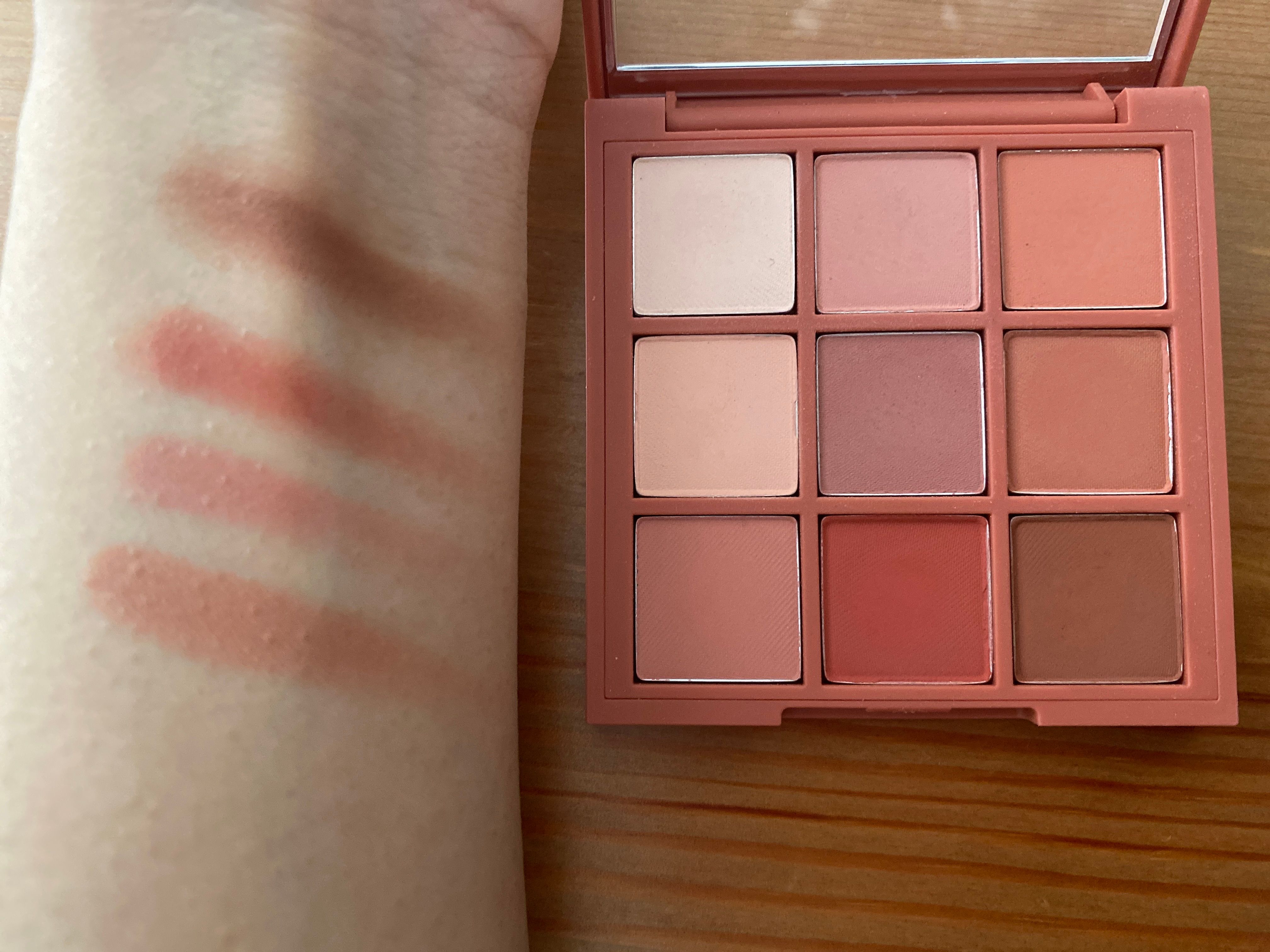 3CE 最強9色閃粉眼影 真實評價/實測照片 byG*a 1