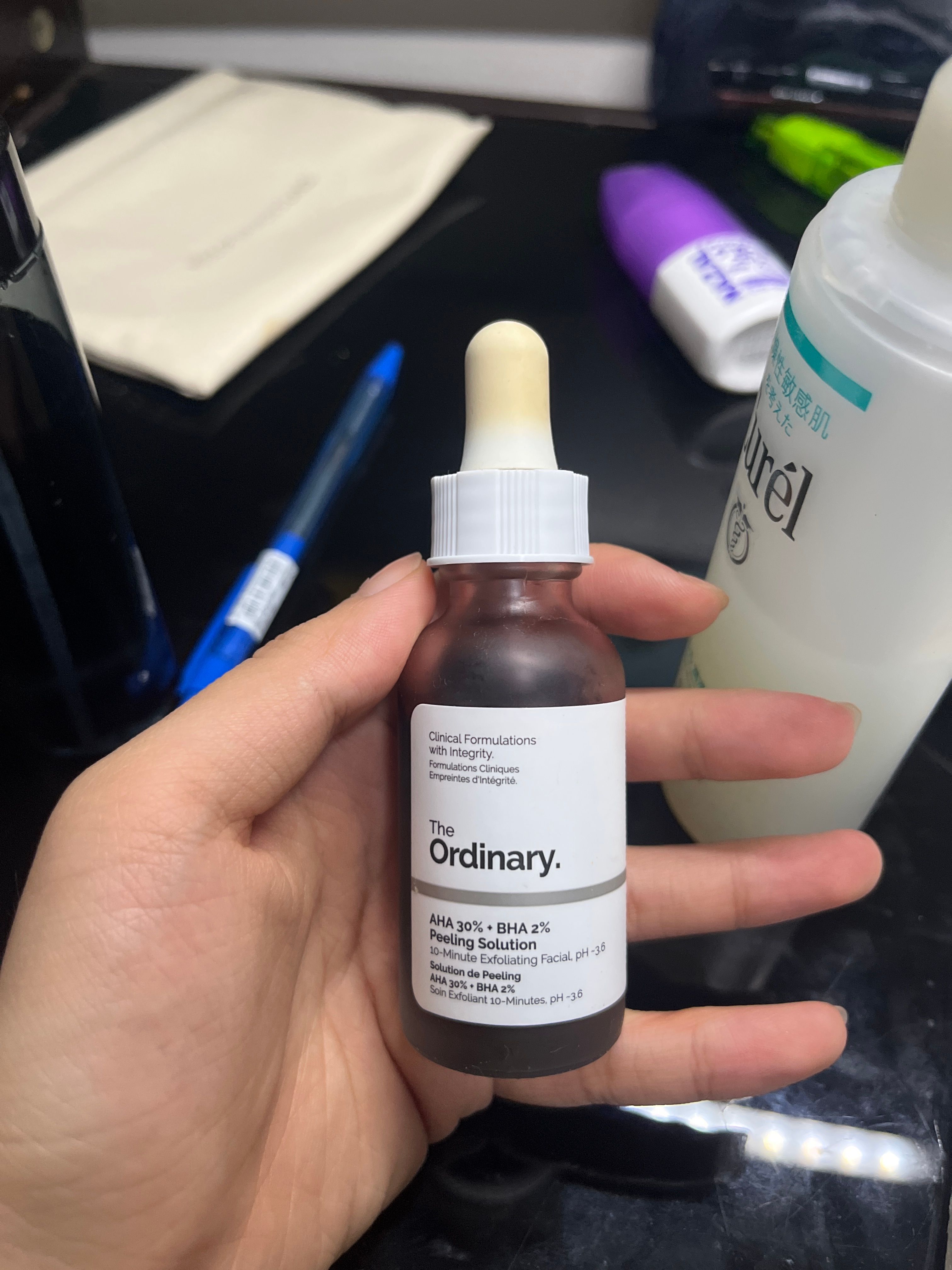 The Ordinary 去角質面膜精華液 AHA 30% + BHA 2% Peeling Solution 真實評價/實測照片 bysuk****************com 1