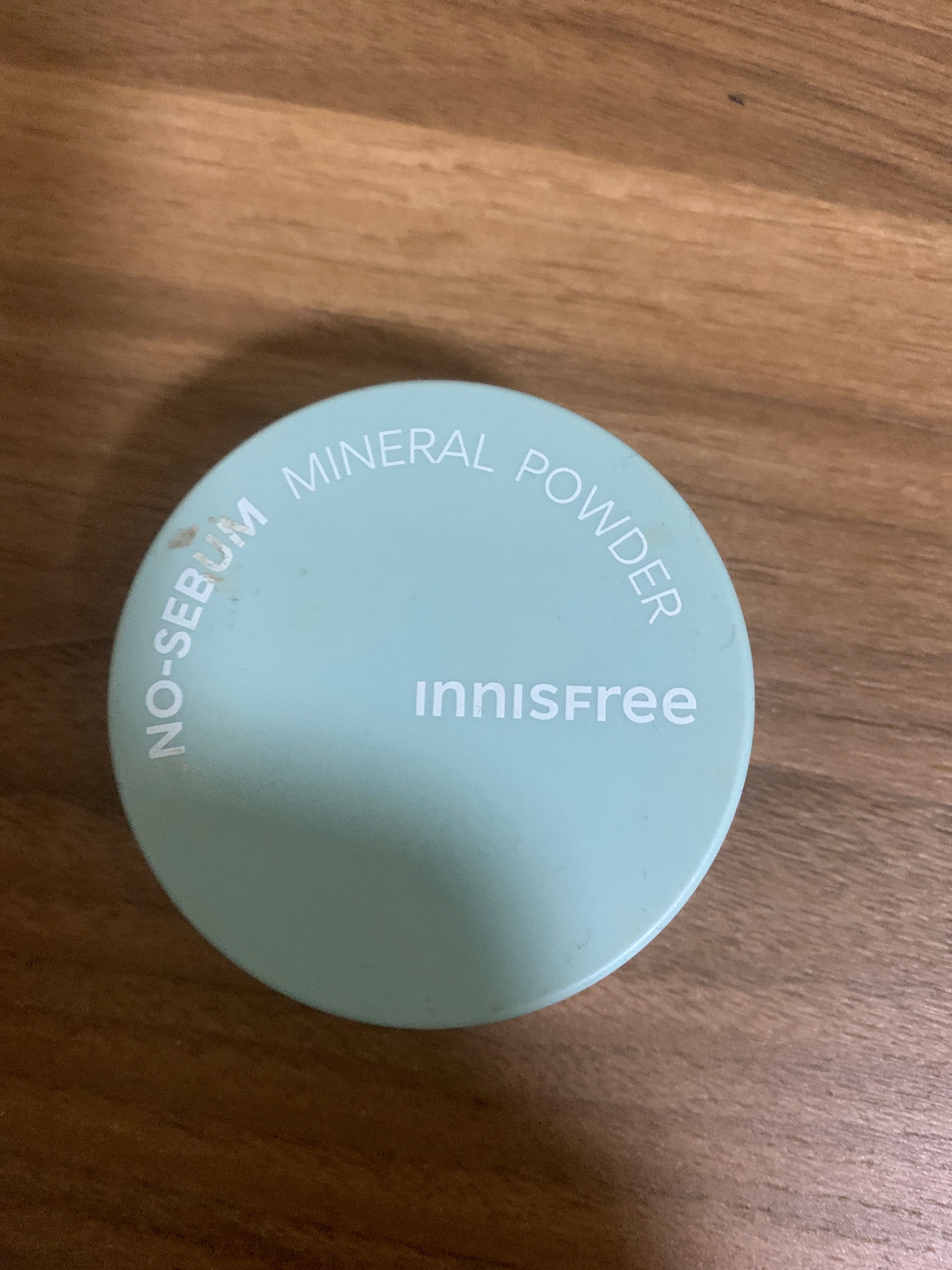 Innisfree 控油礦物質散粉 真實評價/實測照片 by161**************com 2